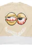 Highya Vintage Sand Thermal Double Layer Boxy Crop T-Shirt sold by Rockstar Original
