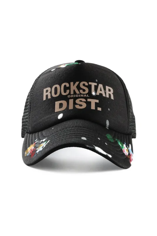 Good Side Only Black/Beige Trucker Hat sold by Rockstar Original