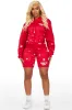 Just Between Us Red Short Set sold by Rockstar Original