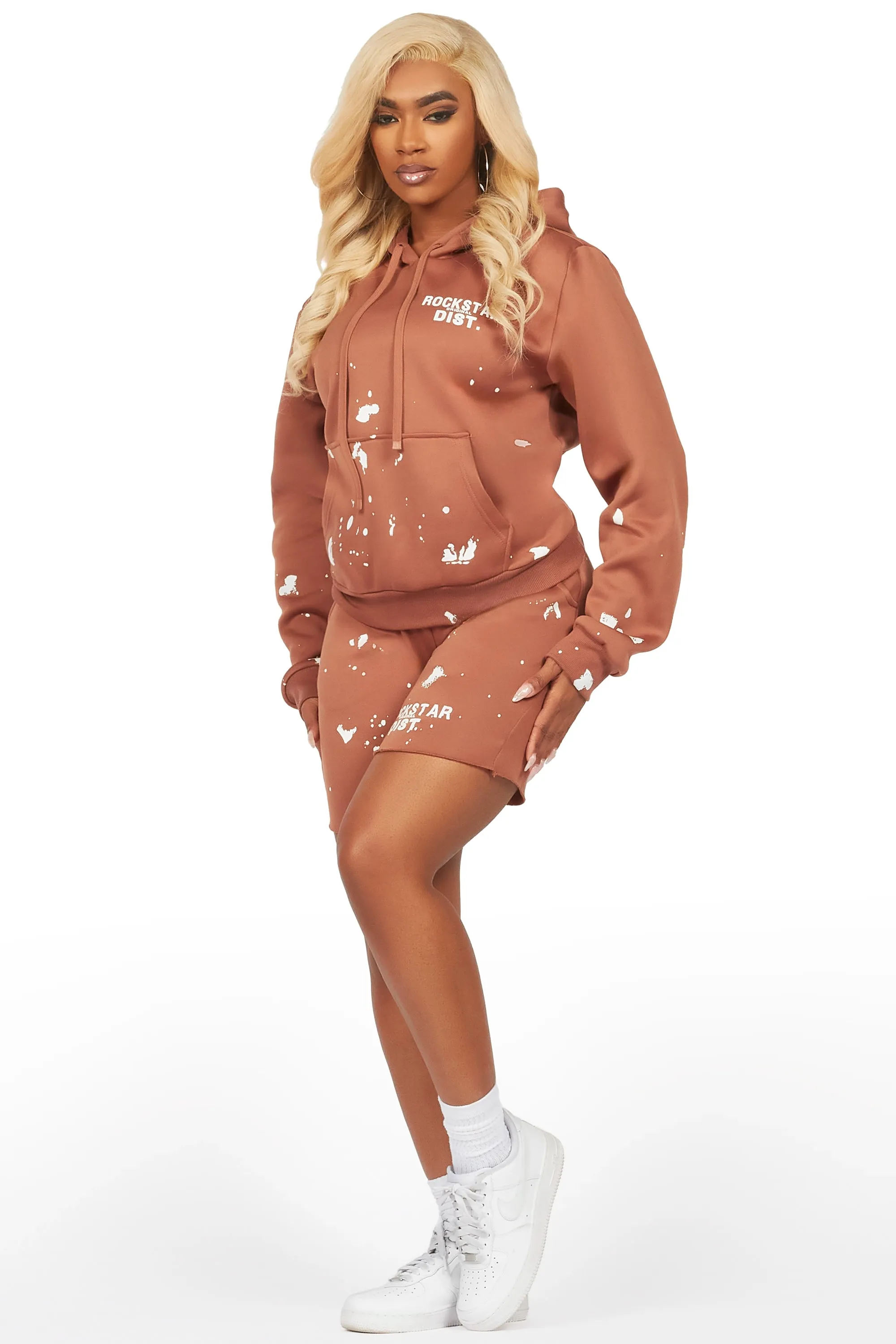 Just Between Us Mocha Short Set sold by Rockstar Original product image thumbnail 2