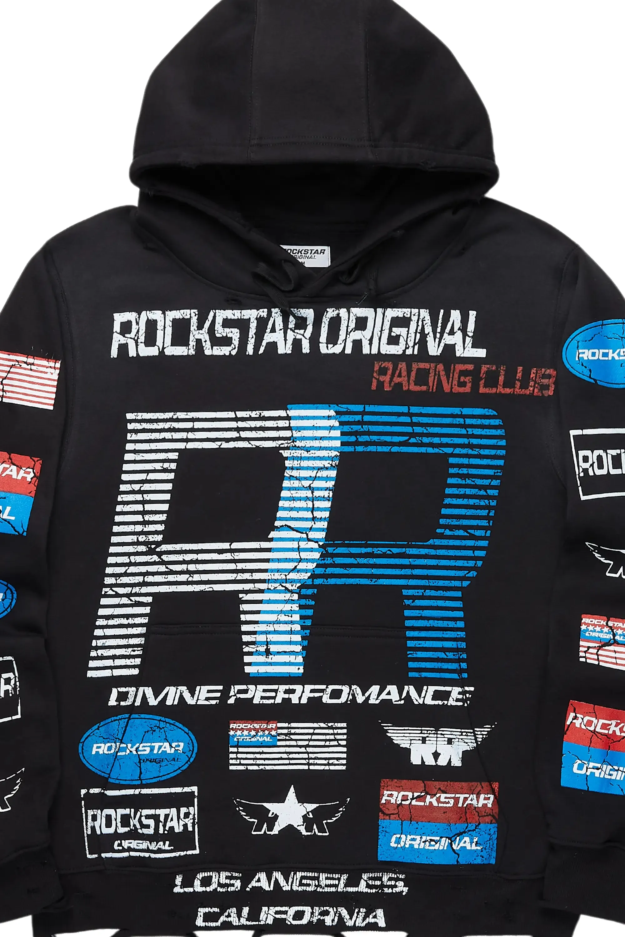 RSO Racing Club Black Graphic Hoodie sold by Rockstar Original product image thumbnail 2