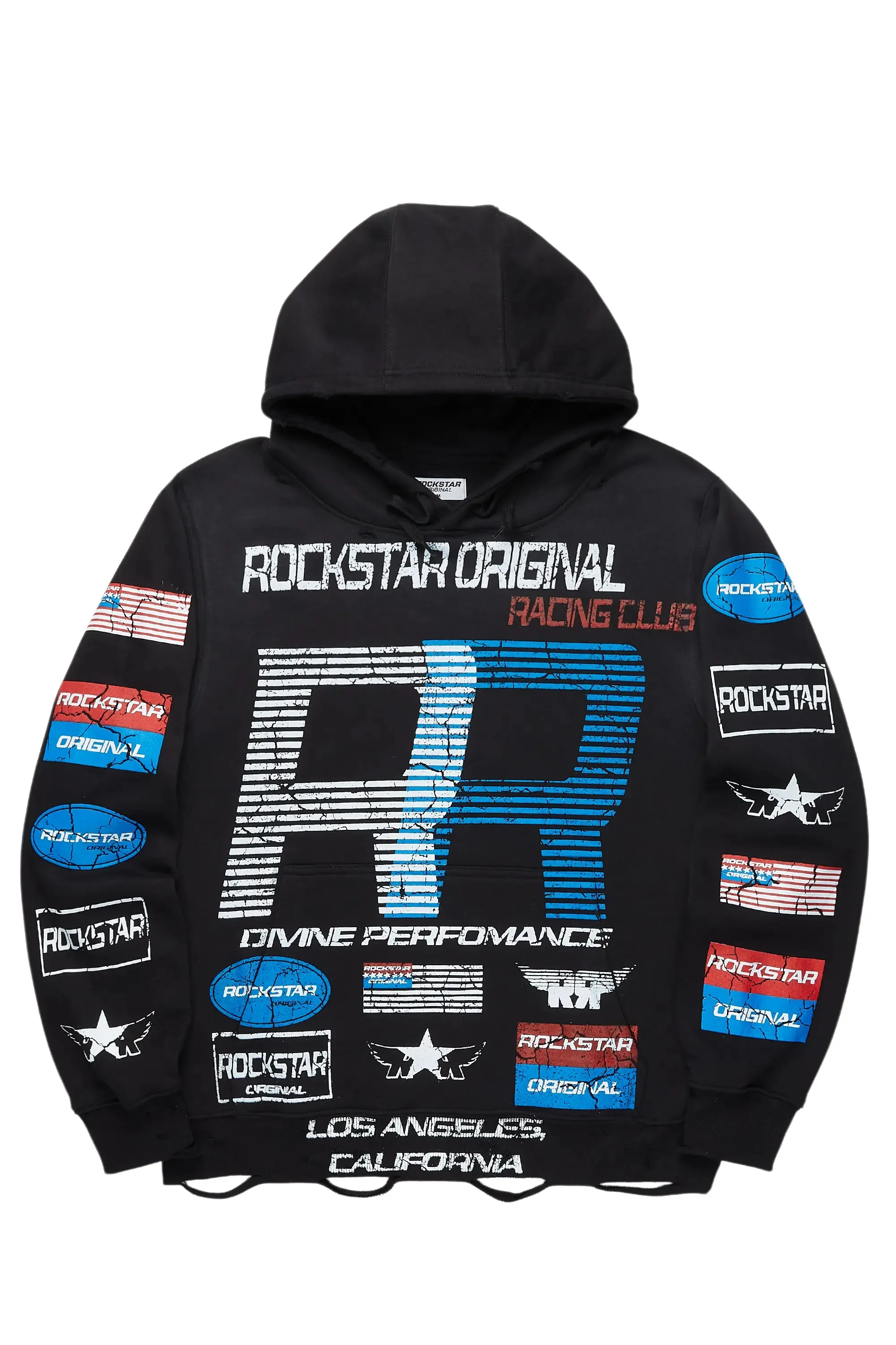 RSO Racing Club Black Graphic Hoodie sold by Rockstar Original