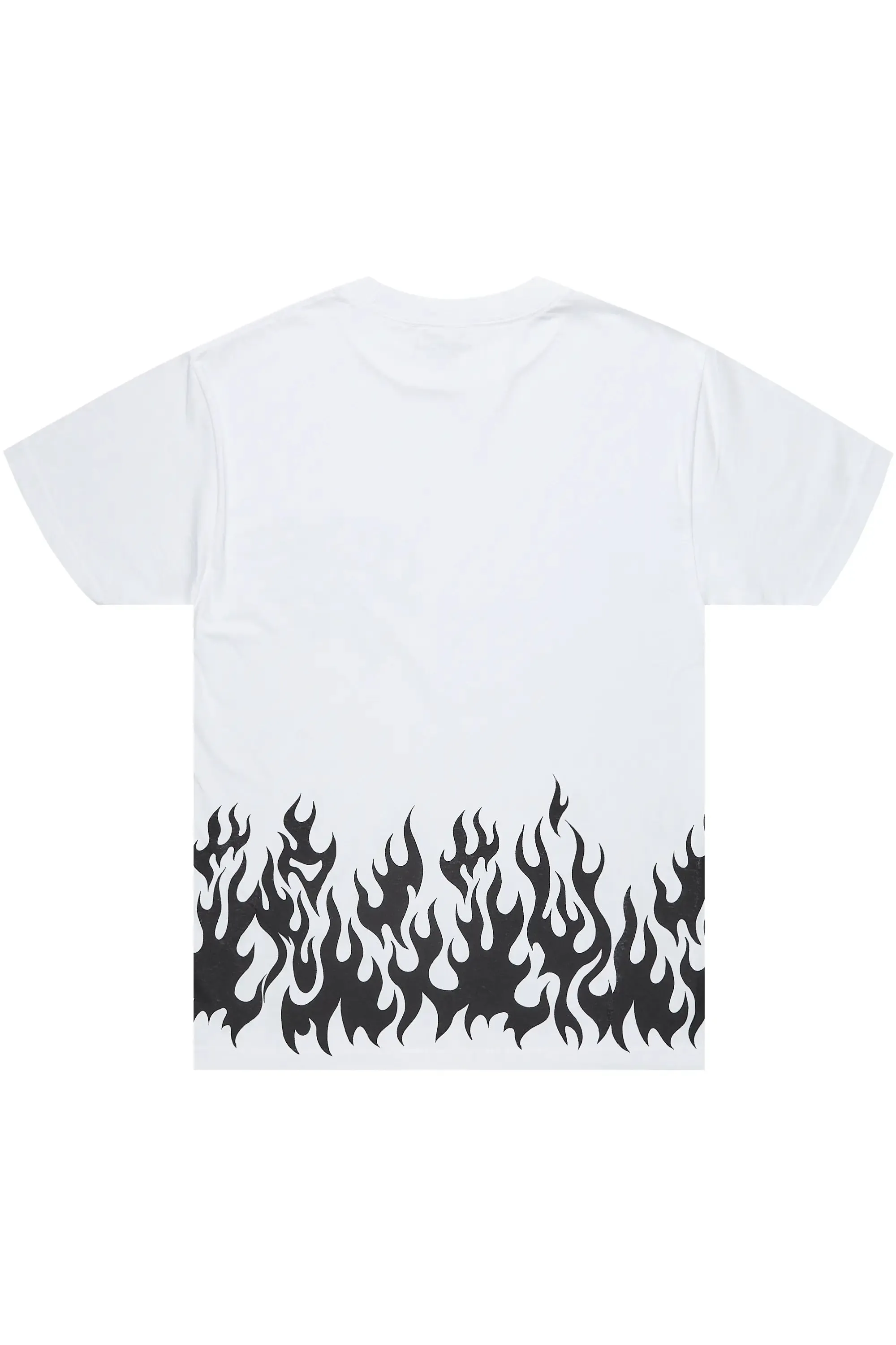 Bubble White/Black Oversized Graphic T-Shirt sold by Rockstar Original product image thumbnail 3