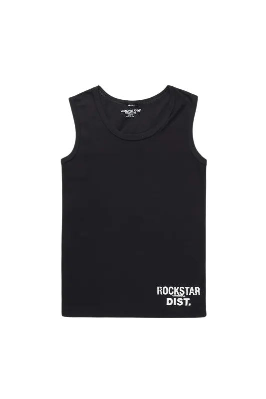 Boys Lake Black Tank Top sold by Rockstar Original