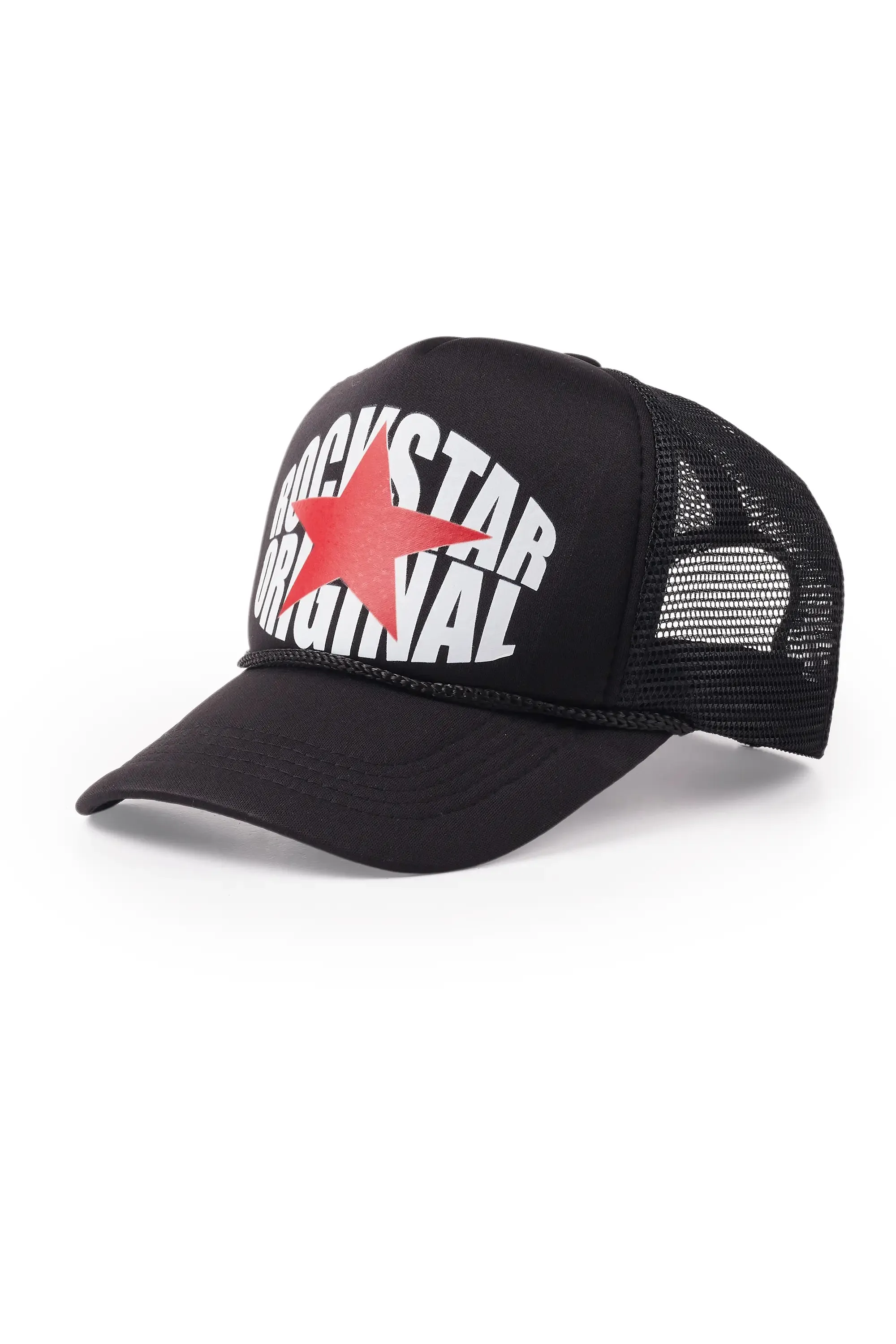 Boys State Black Trucker Hat sold by Rockstar Original product image thumbnail 2