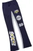 Racing Grung White/Navy T-Shirt/Stacked Baggy Track Pant Set sold by Rockstar Original