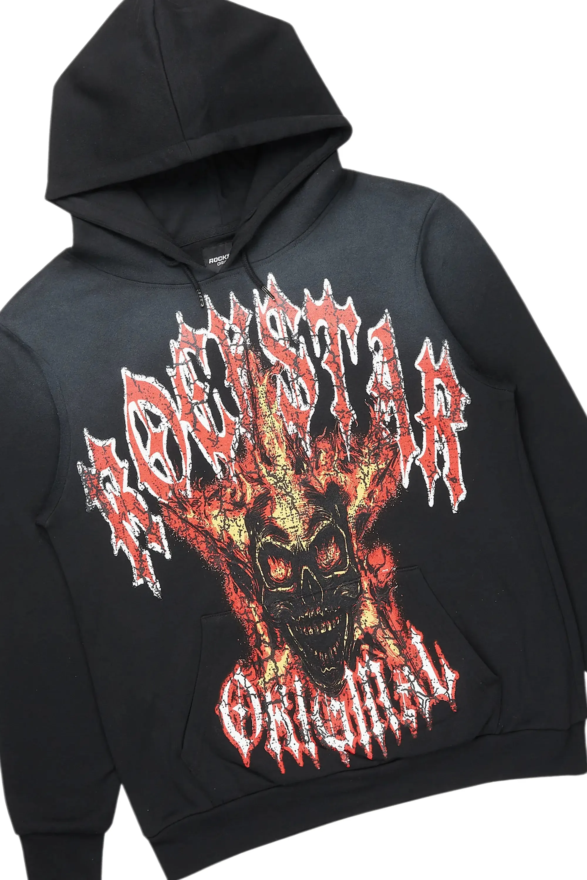 HDStar Black/Red Hoodie/Baggy Track Pant Set sold by Rockstar Original product image thumbnail 2