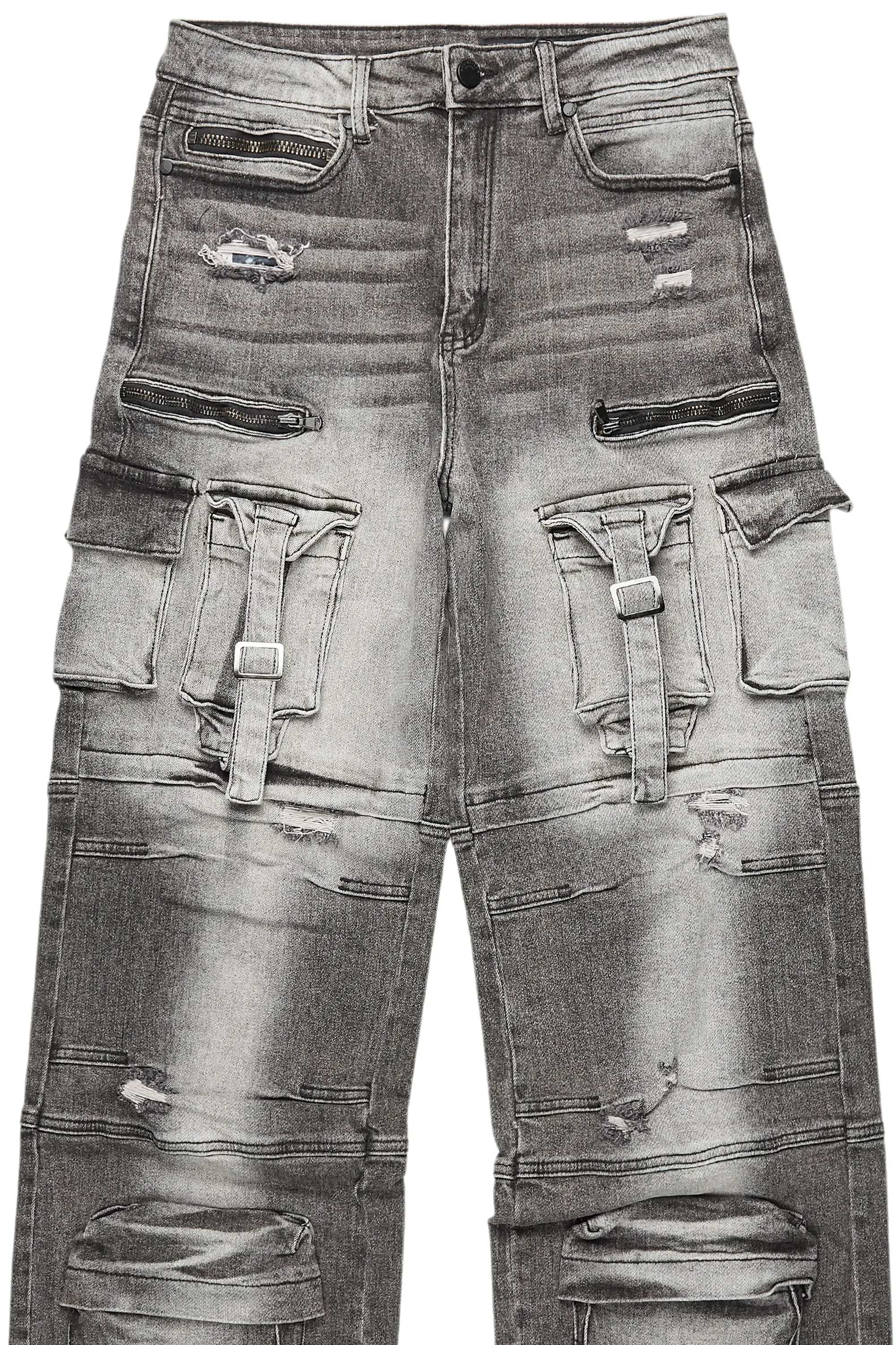 Berdi Black Wash Baggy Fit Jean sold by Rockstar Original product image thumbnail 2
