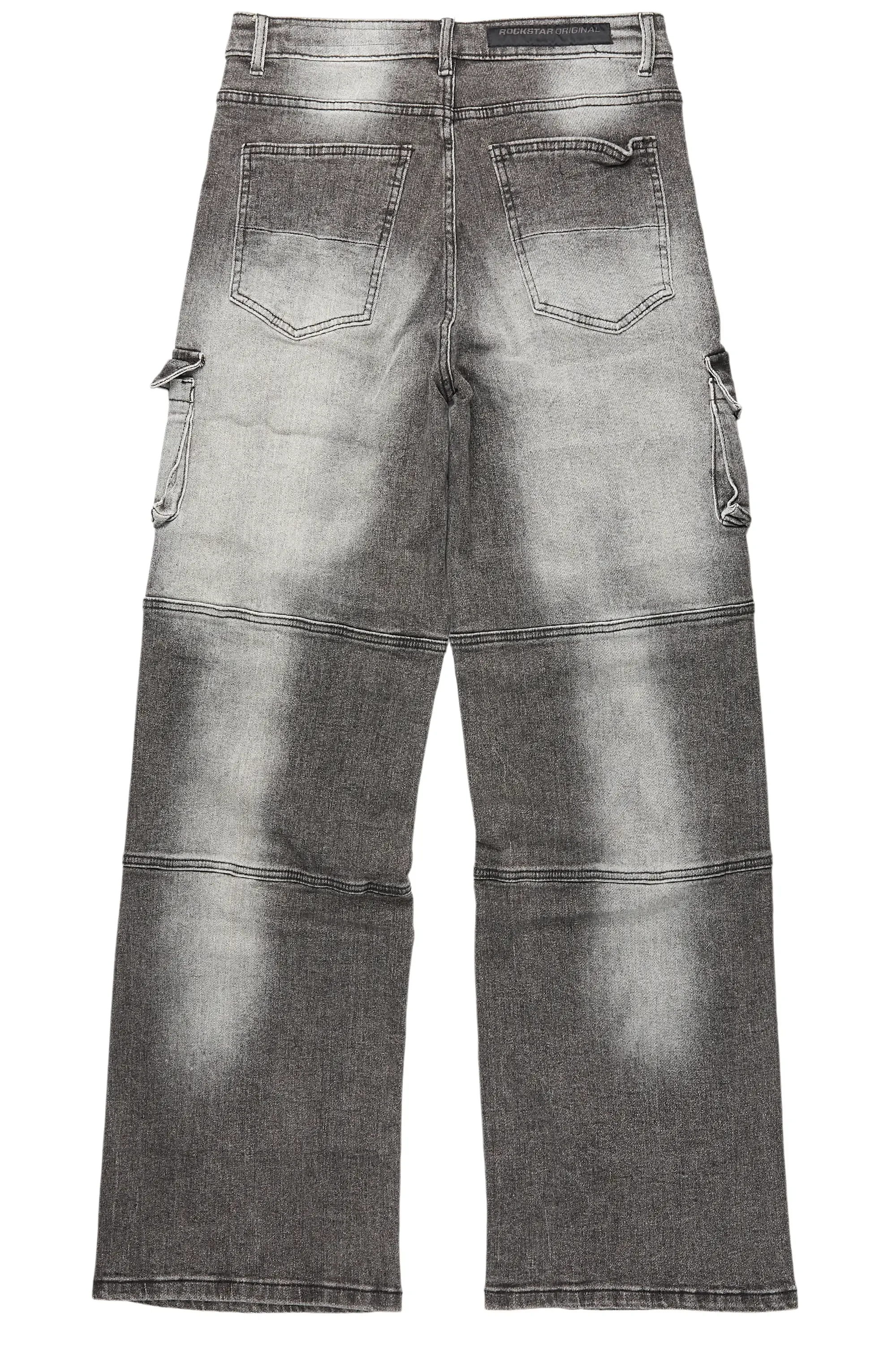 Berdi Black Wash Baggy Fit Jean sold by Rockstar Original product image thumbnail 3
