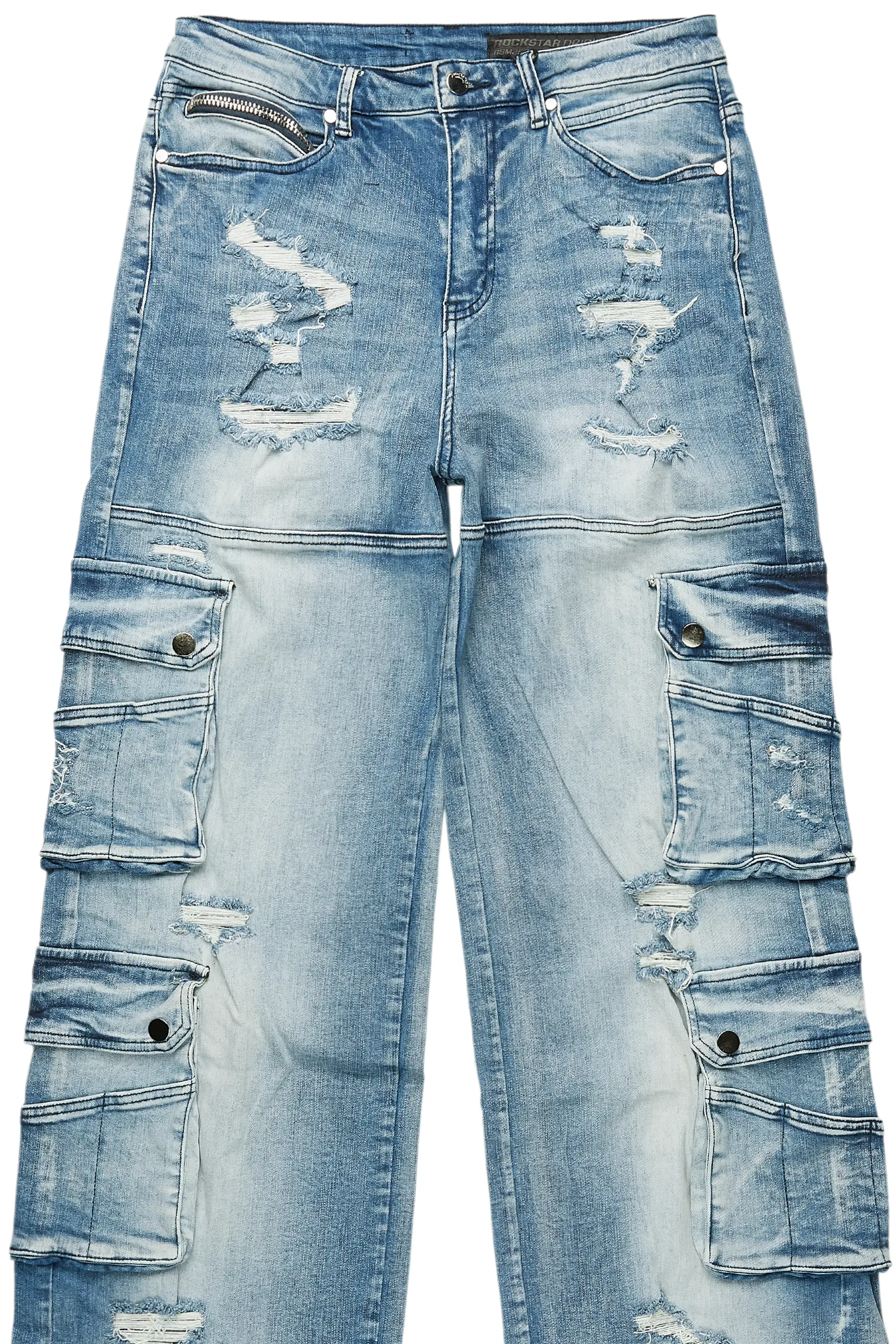 Keylor Blue Baggy Fit Jean sold by Rockstar Original product image thumbnail 2