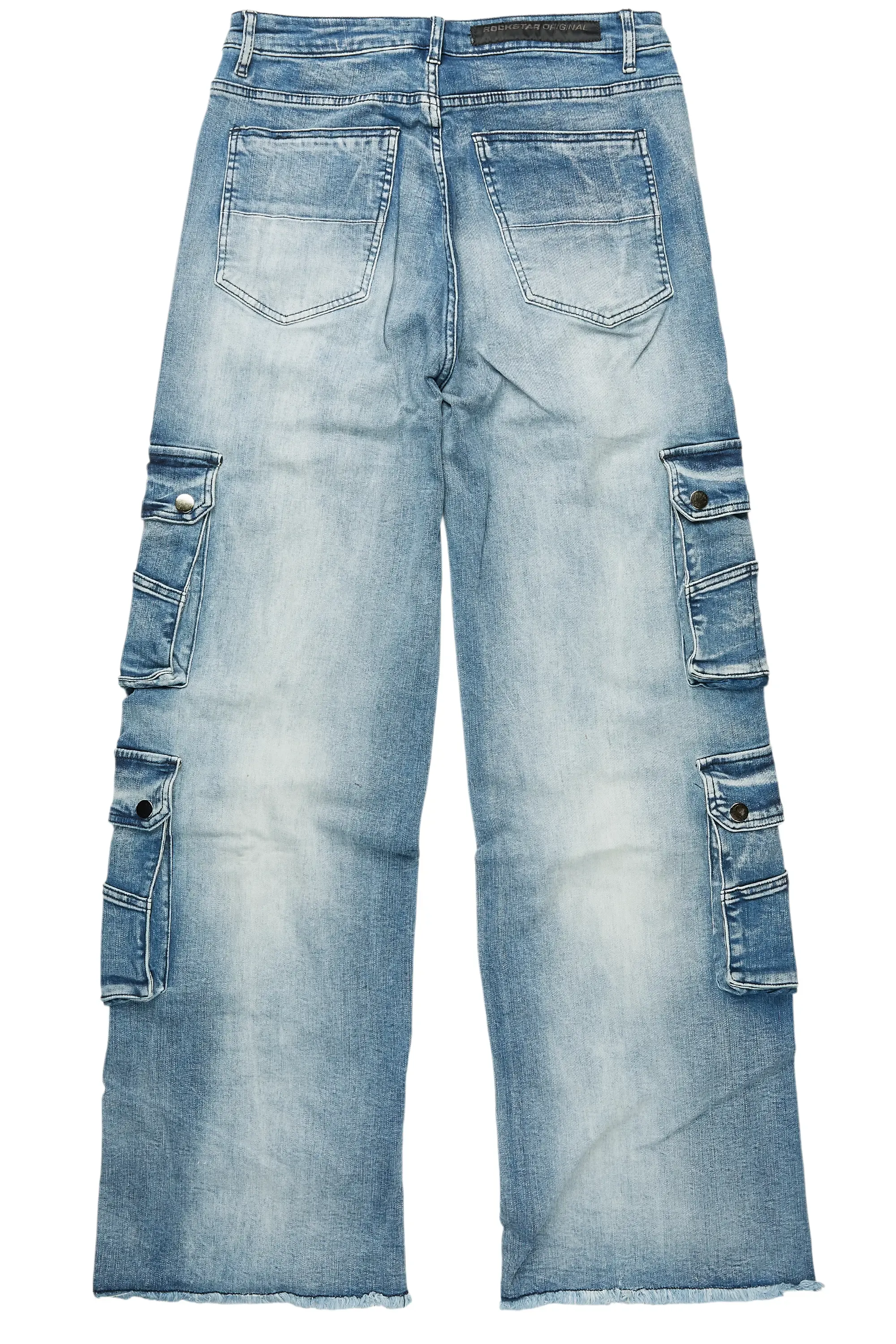 Keylor Blue Baggy Fit Jean sold by Rockstar Original product image thumbnail 3