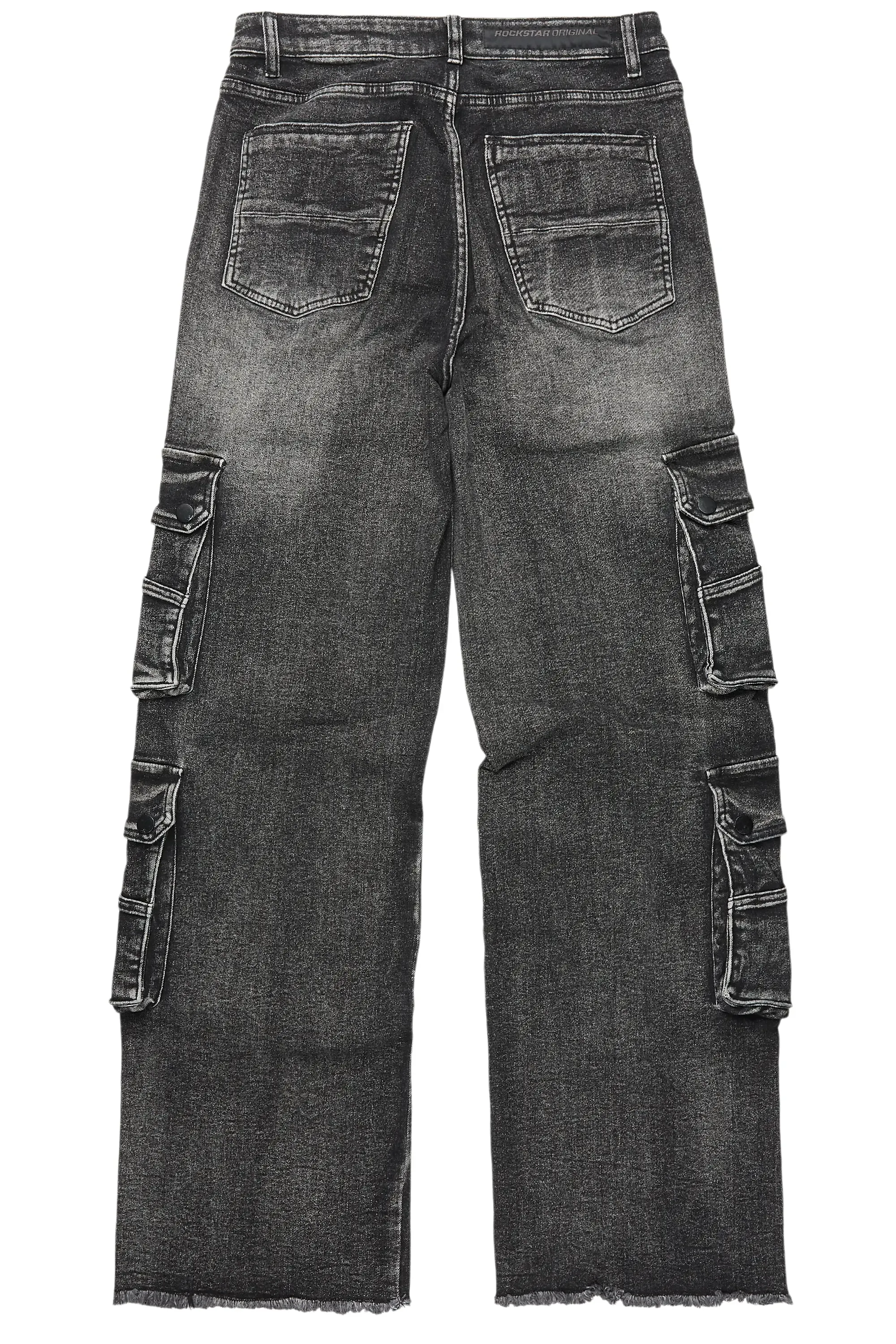 Keylor Black Wash Baggy Fit Jean sold by Rockstar Original product image thumbnail 3