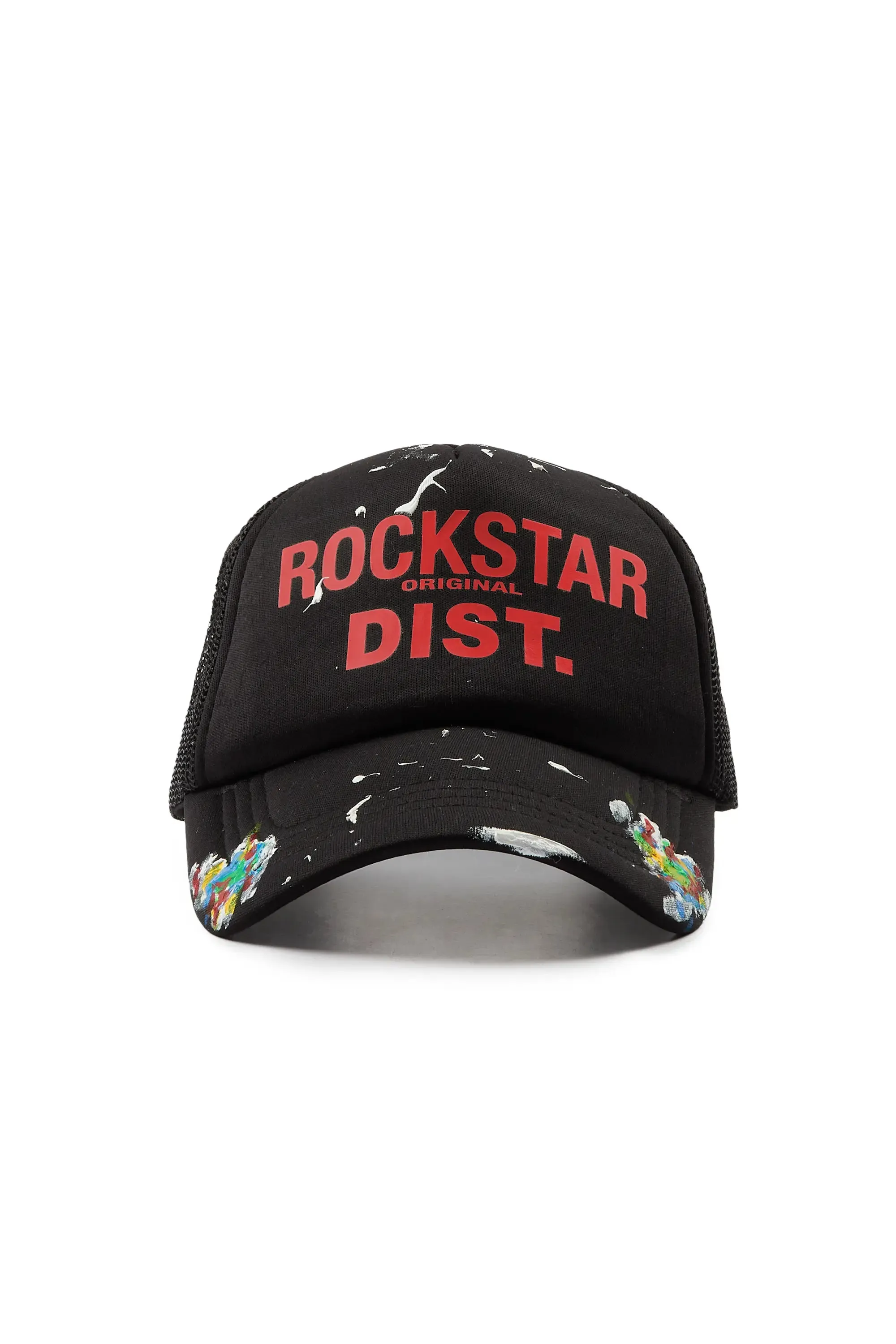 Boys Neptune Black/Red Trucker Hat sold by Rockstar Original