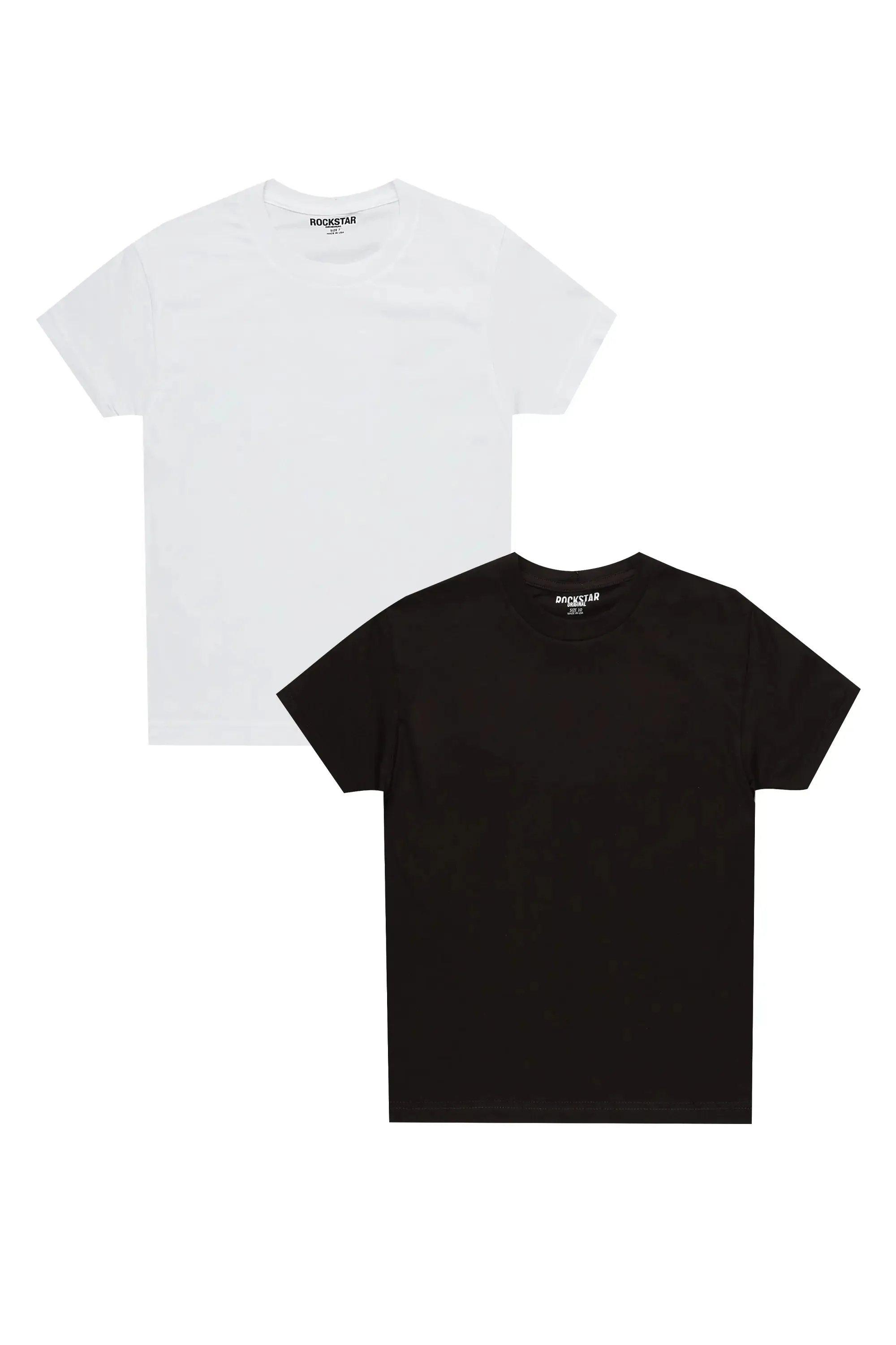 Boys Basic Multi T-Shirt Bundle 2 Pack sold by Rockstar Original