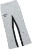 Boys Scottie Grey/Heather Grey Stacked Baggy Track Set sold by Rockstar Original