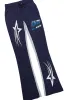 Kastell White/Navy T-Shirt/Stacked Baggy Track Pant Set sold by Rockstar Original