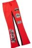 Racing Grung White/Red T-Shirt/Stacked Baggy Track Pant Set sold by Rockstar Original