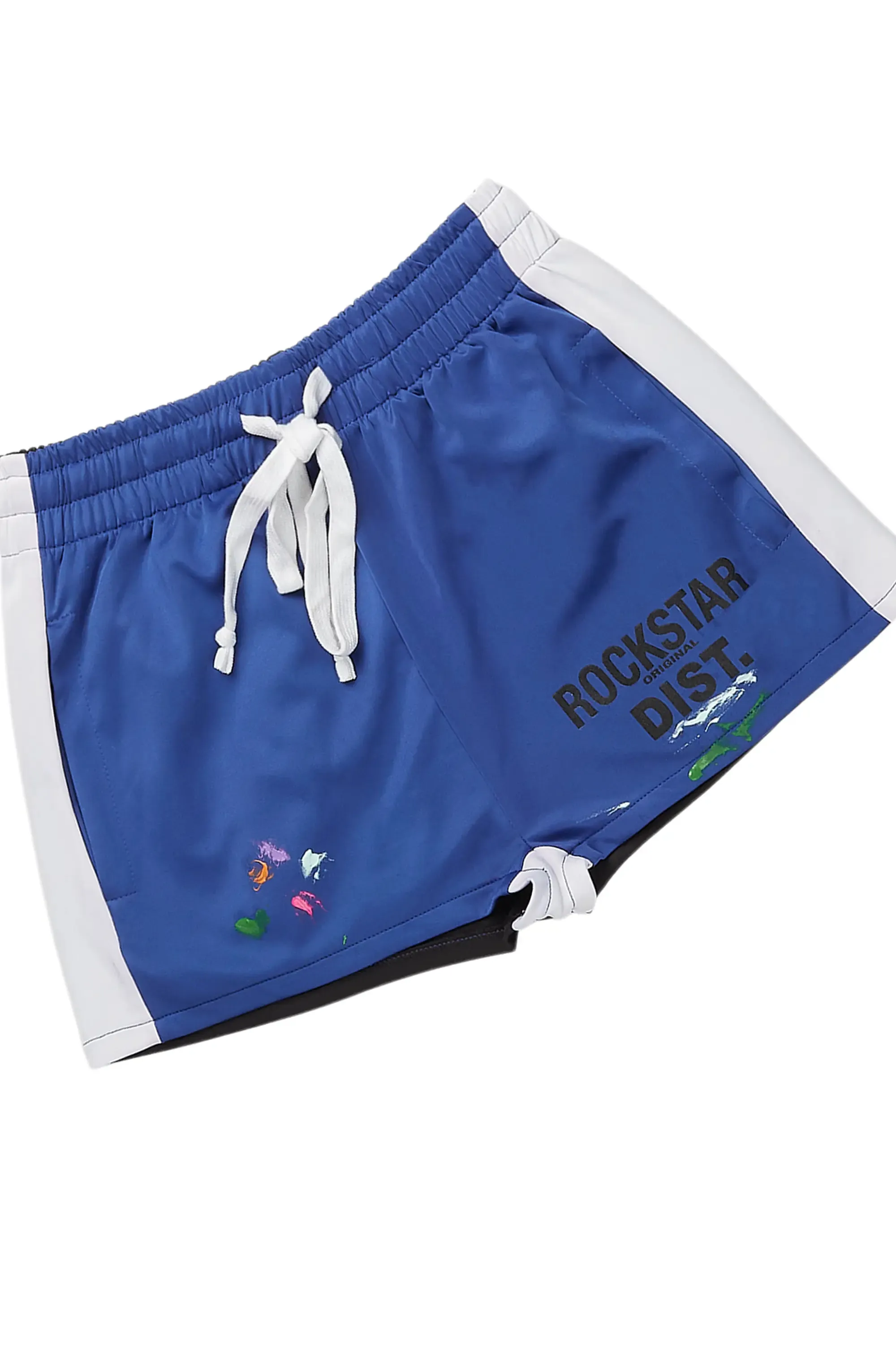 Deshauna White/Royal Blue Short Set sold by Rockstar Original product image thumbnail 3