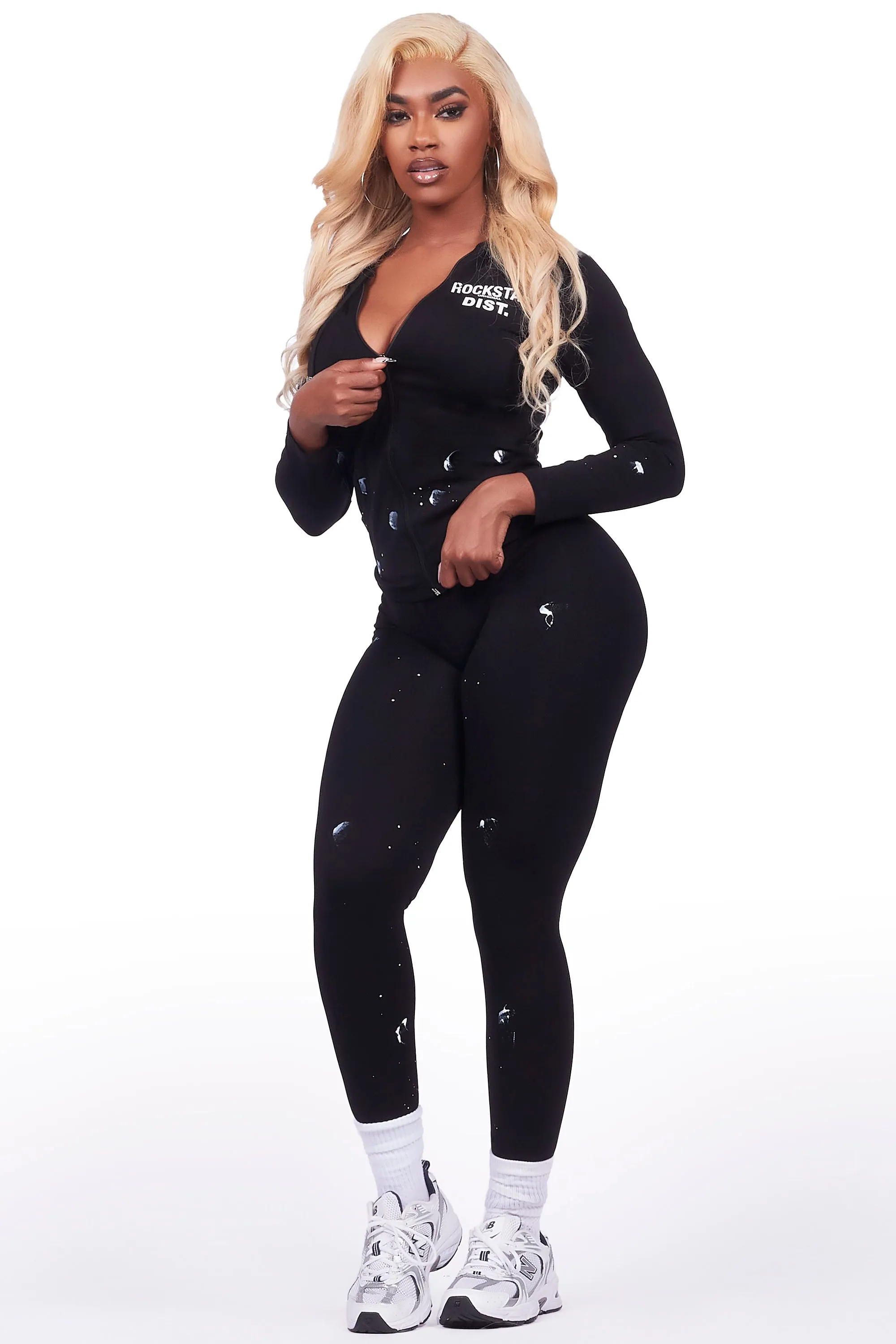 Verlena Black Painted Active Set sold by Rockstar Original product image thumbnail 2