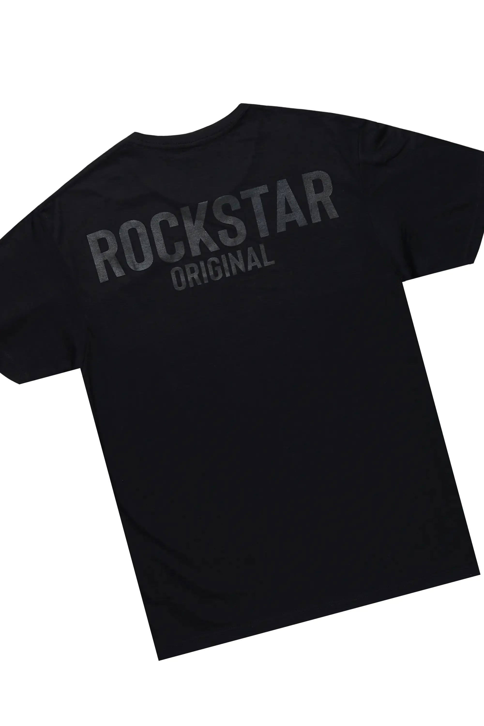 Fana Black/Black T-Shirt Short Set sold by Rockstar Original product image thumbnail 3