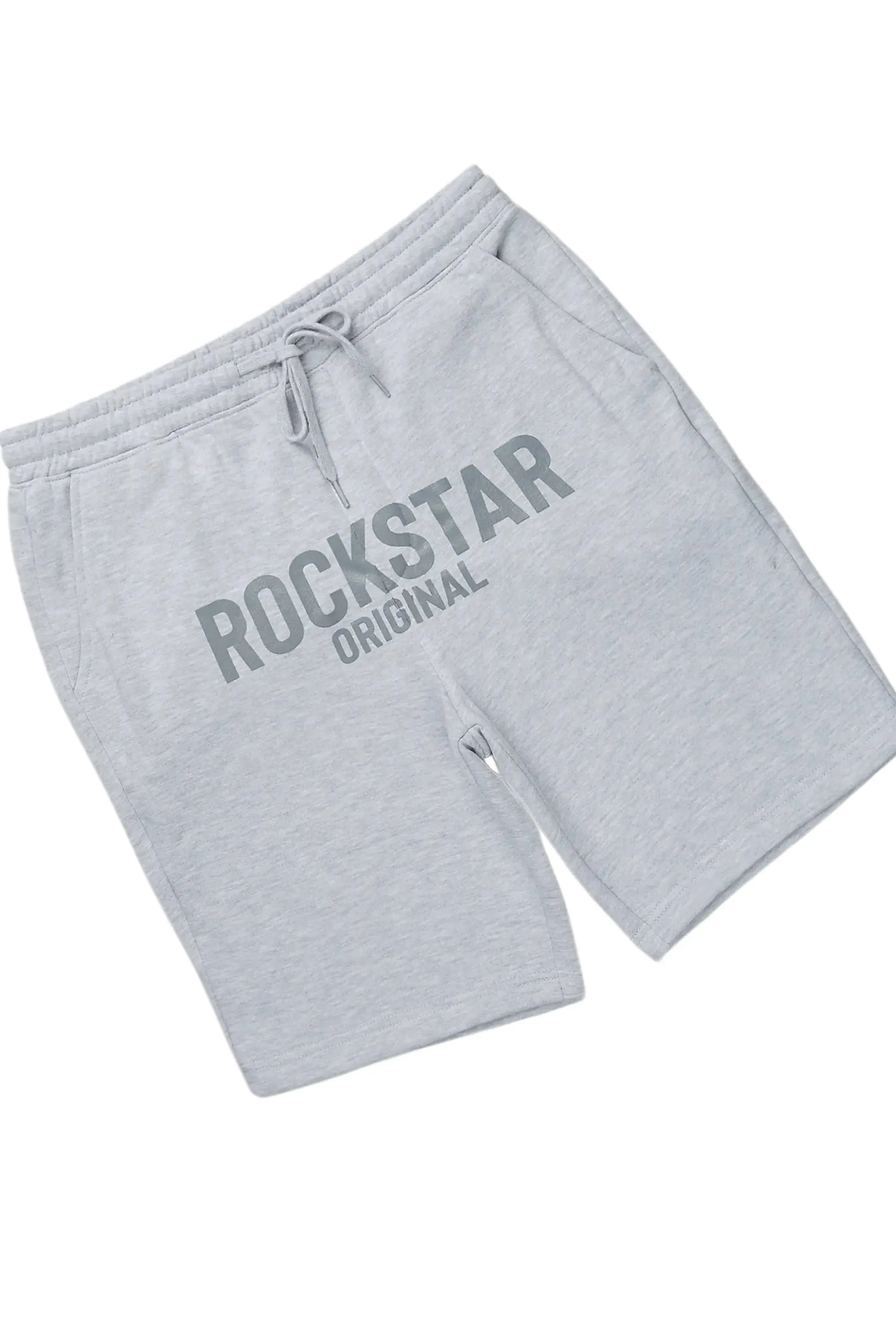 Fana White/Grey T-Shirt Short Set sold by Rockstar Original product image thumbnail 4