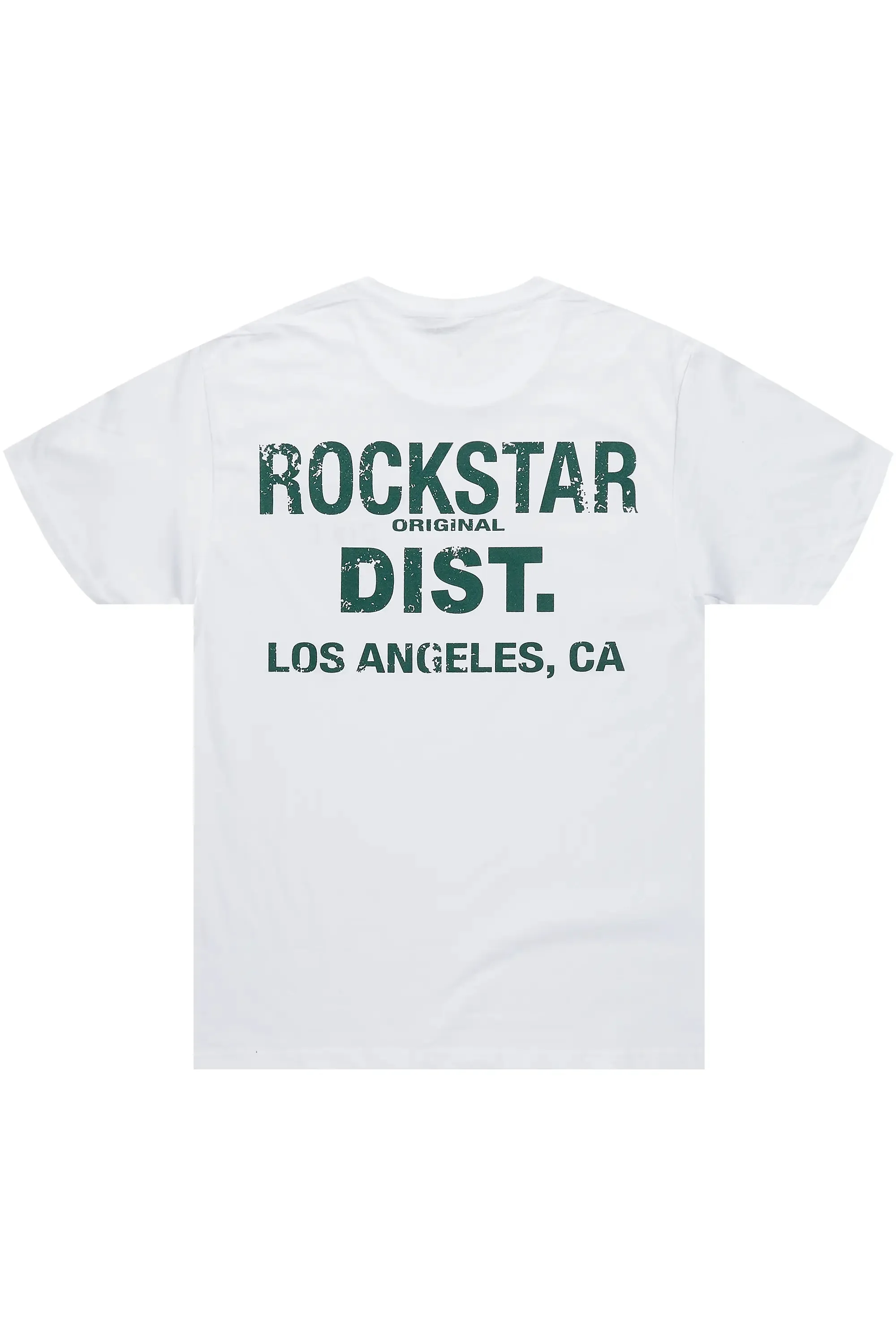Lake White/Dark Green Graphic T-Shirt sold by Rockstar Original