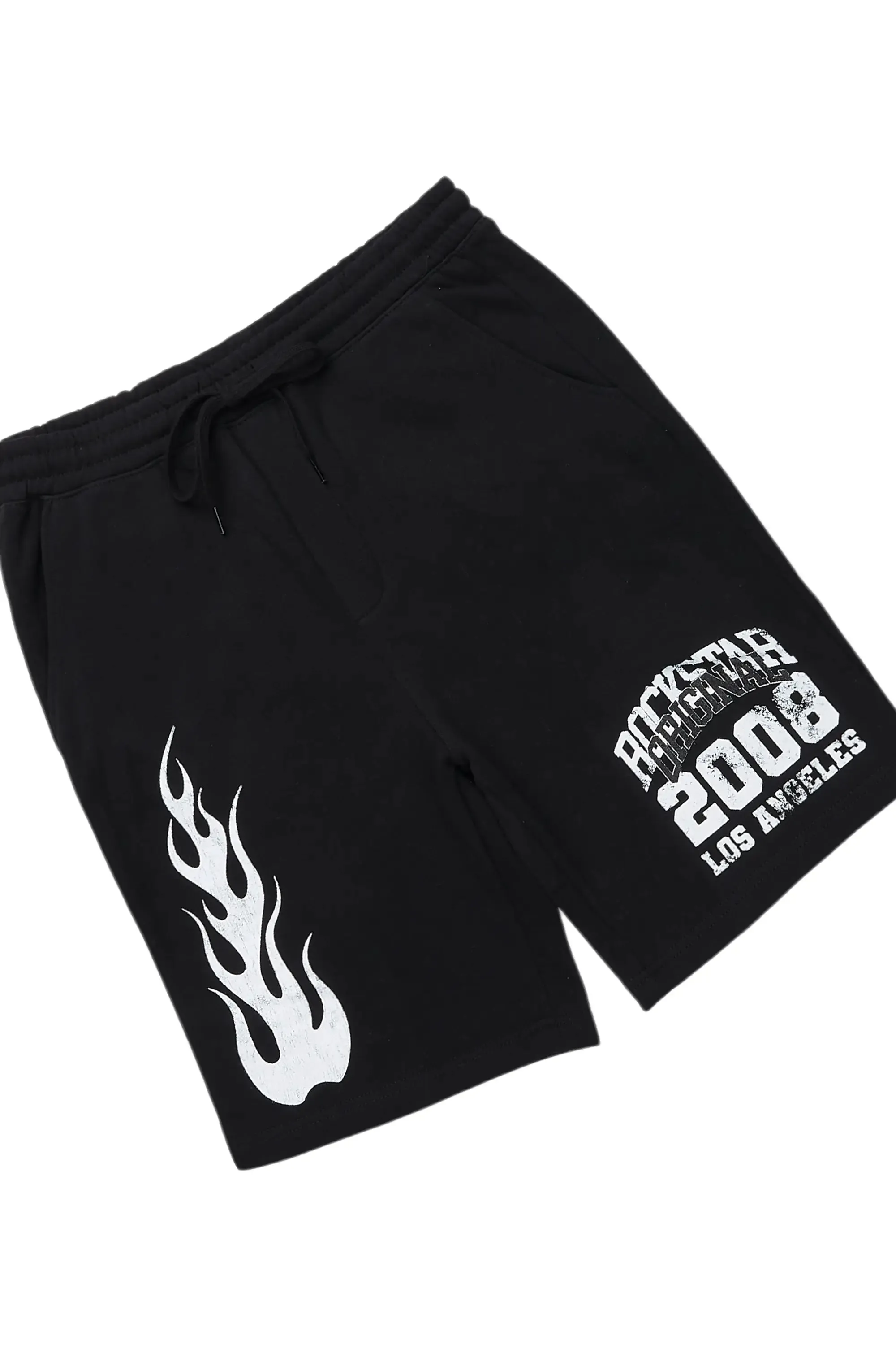 Edel Black T-Shirt Short Set sold by Rockstar Original product image thumbnail 3