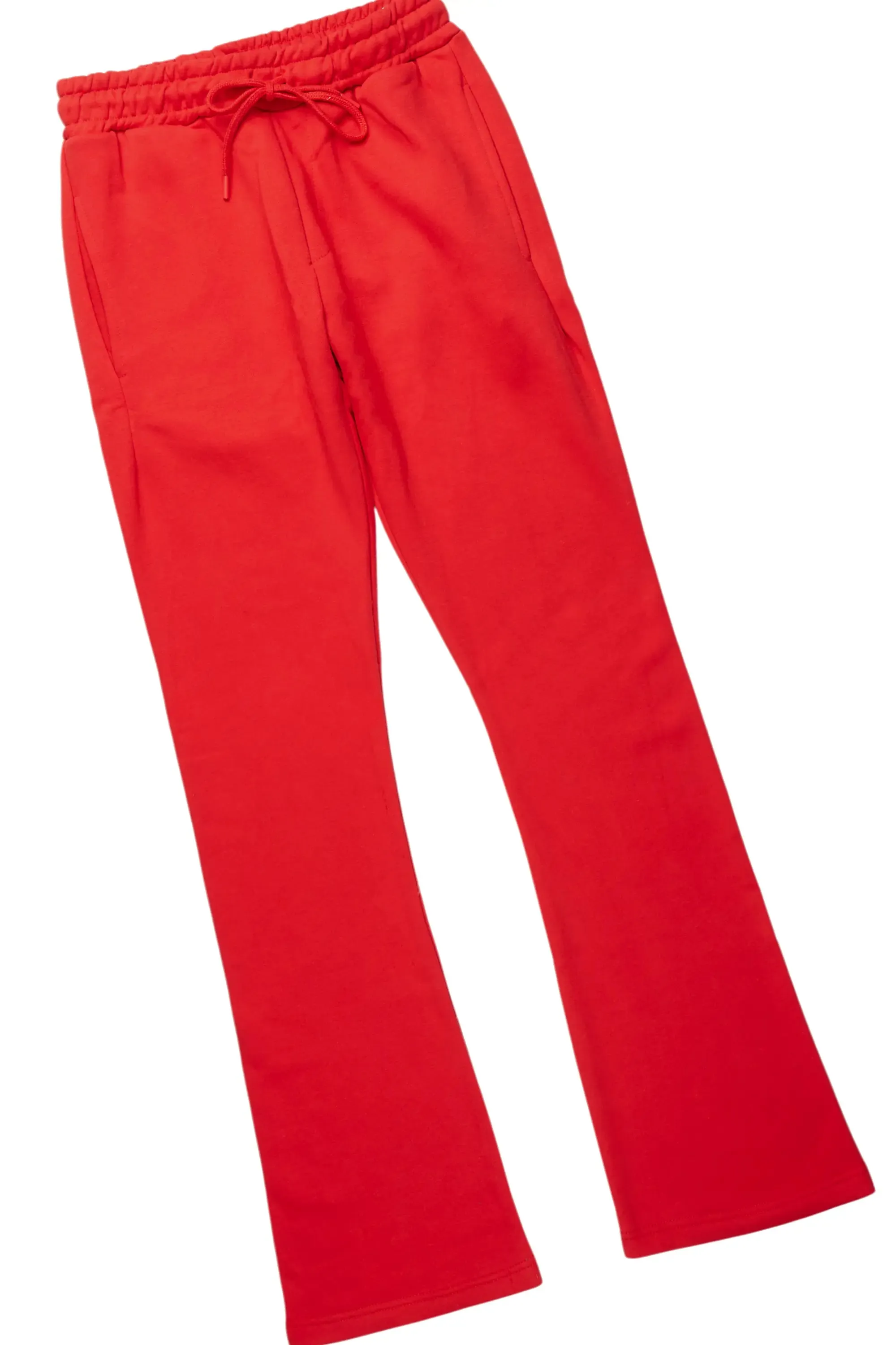 Basic White/Red T-Shirt/Stacked Track Pant Set sold by Rockstar Original product image thumbnail 3