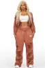 Corrina Mocha French Terry Oversized Trackset sold by Rockstar Original