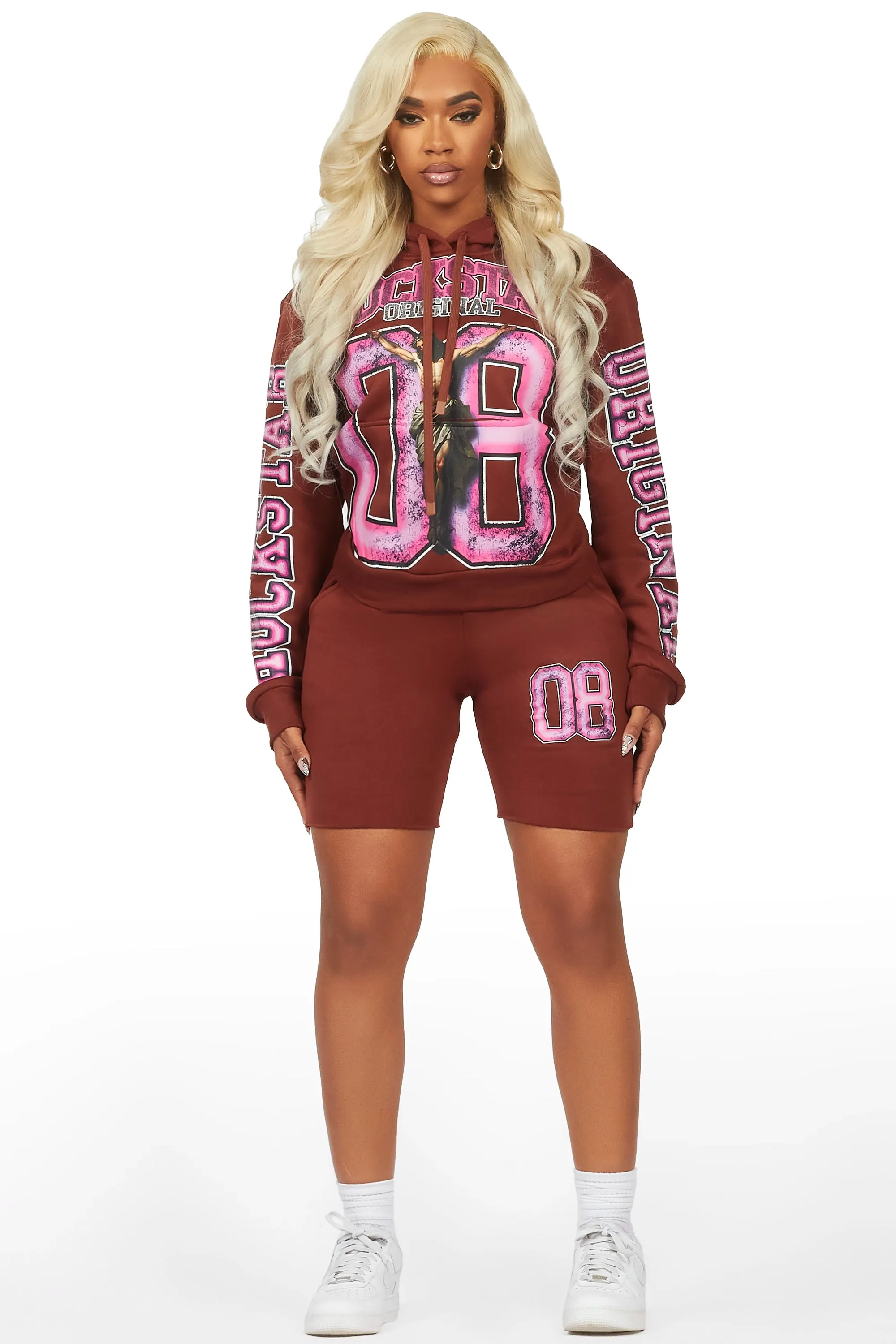 Tariqa Brown Short Set sold by Rockstar Original