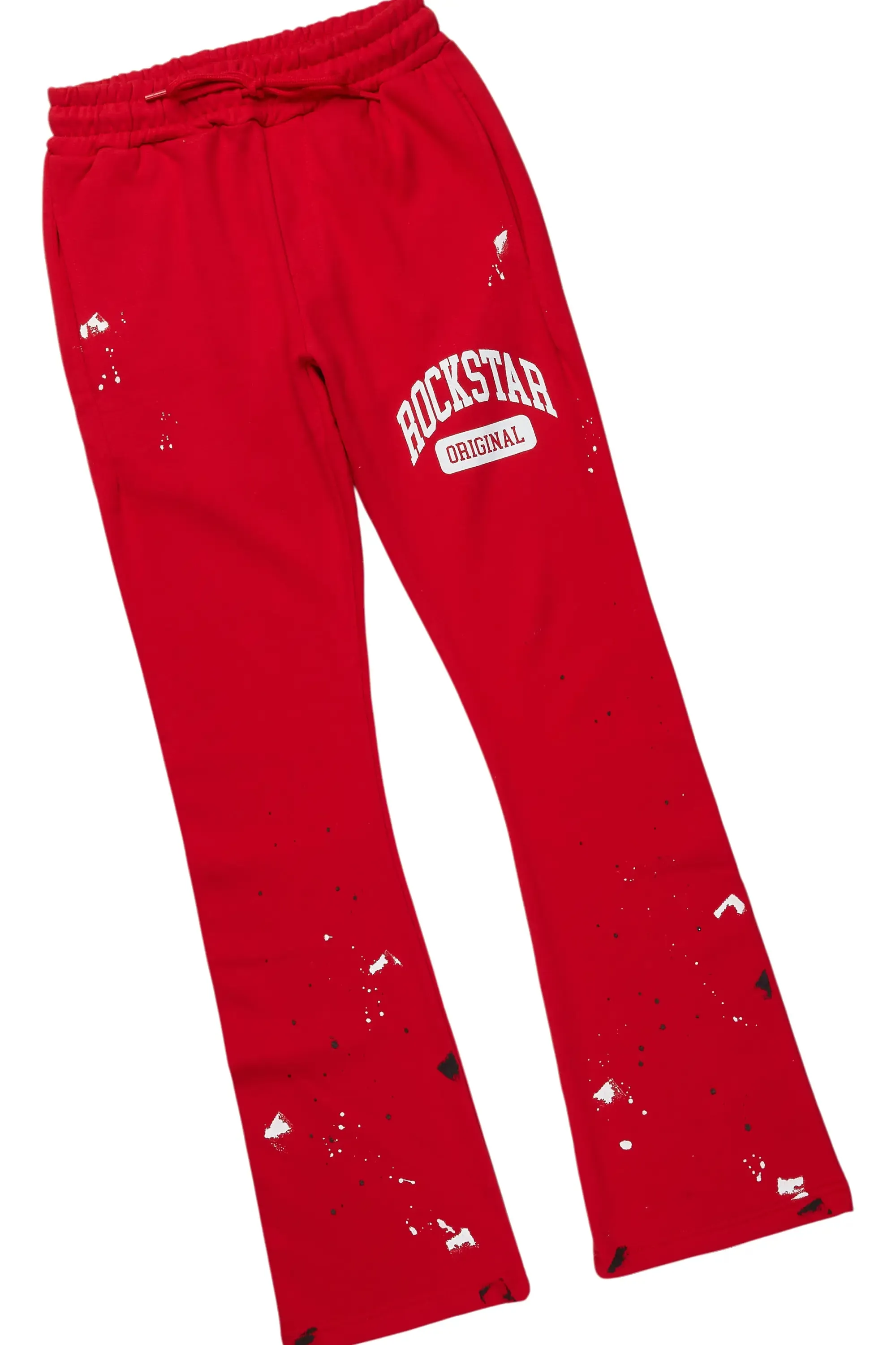Rainer White/Red T-Shirt/Stacked Track Pant Set sold by Rockstar Original product image thumbnail 3