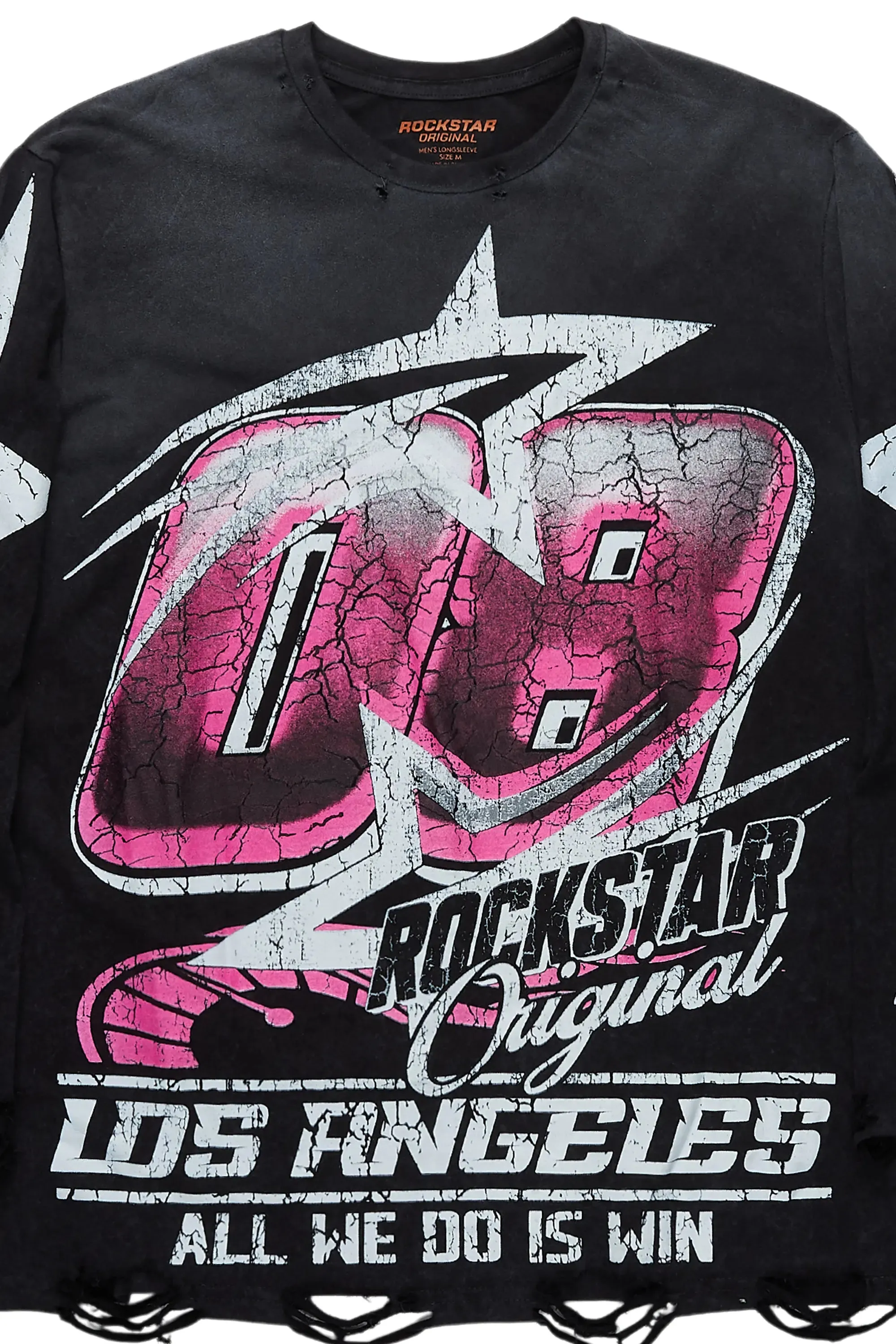 Kastell Vintage Black Long Sleeve Graphic T-Shirt sold by Rockstar Original product image thumbnail 2