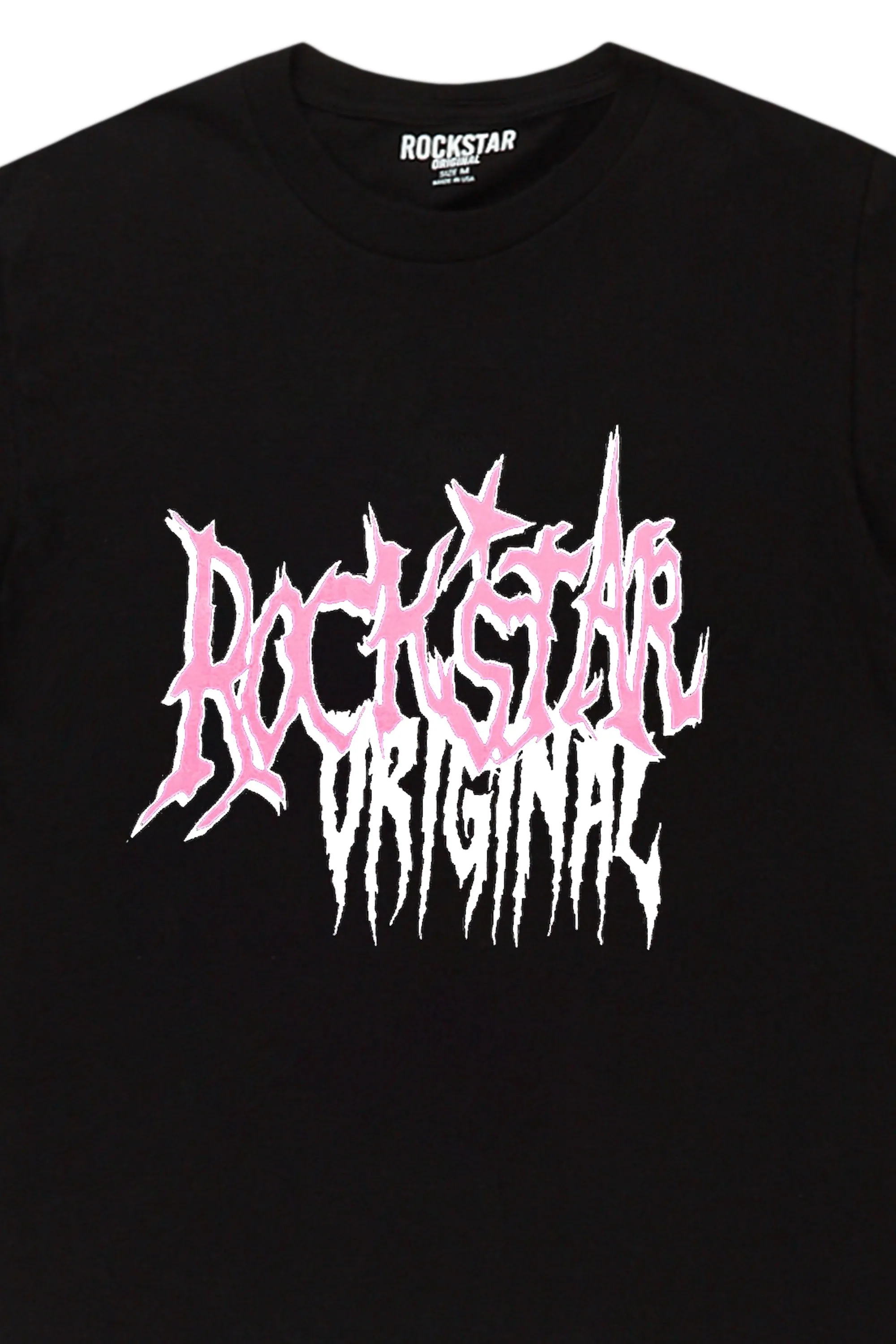 Hawkey Black Graphic T-Shirt sold by Rockstar Original product image thumbnail 2