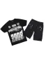 Amos Black T-Shirt/Denim Short Set sold by Rockstar Original