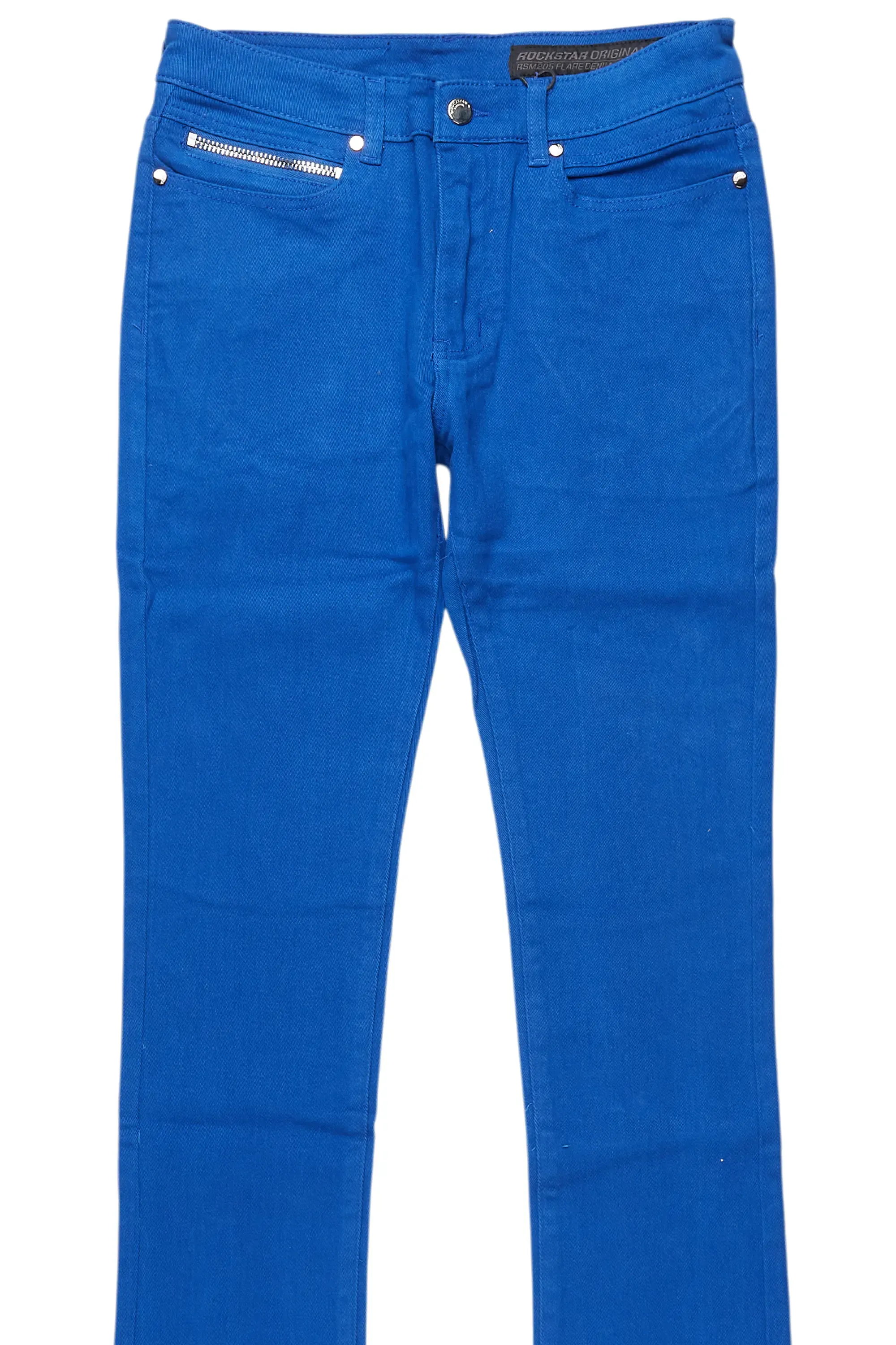 Dag Royal Blue Stacked Flare Jean sold by Rockstar Original product image thumbnail 2