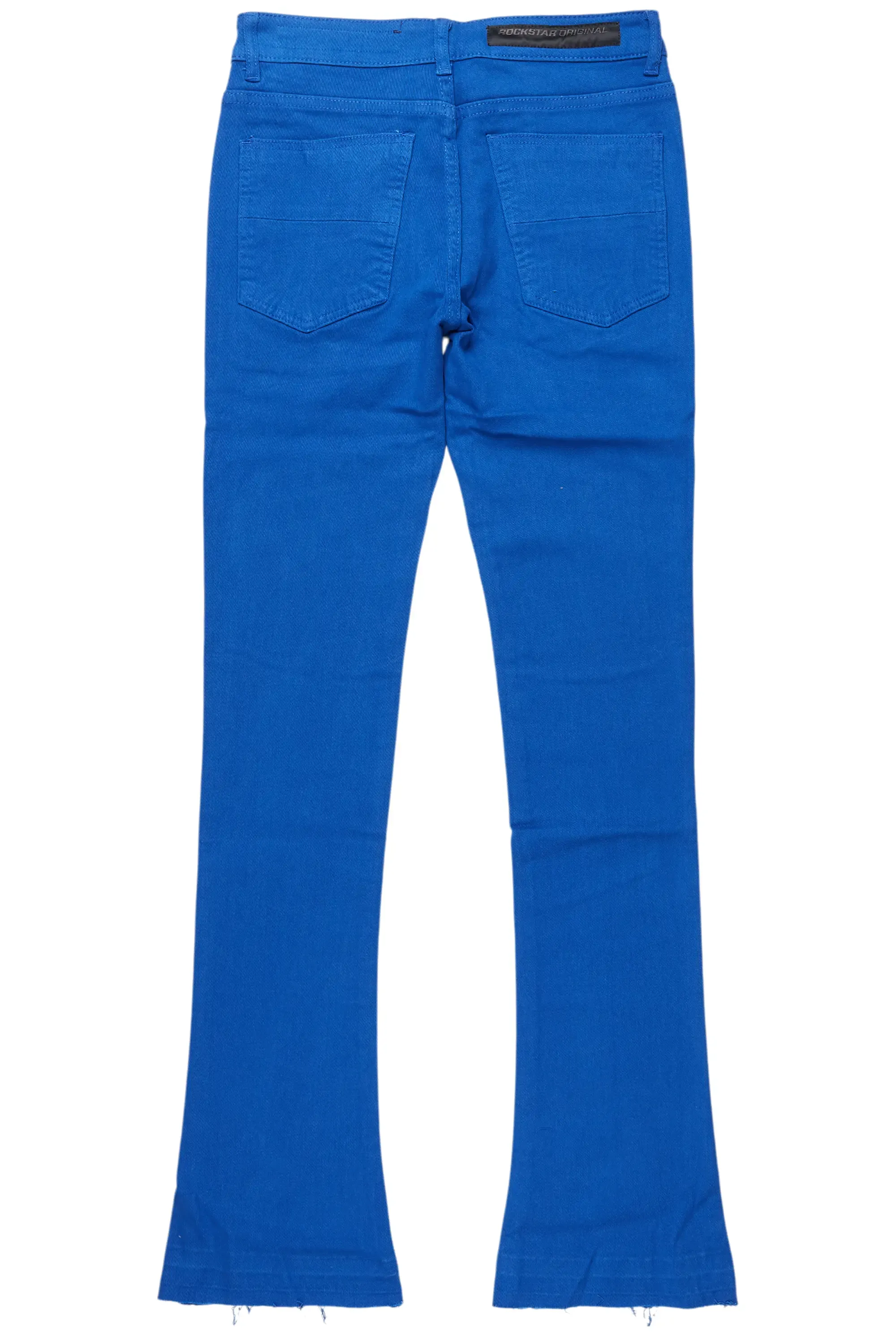 Dag Royal Blue Stacked Flare Jean sold by Rockstar Original product image thumbnail 3