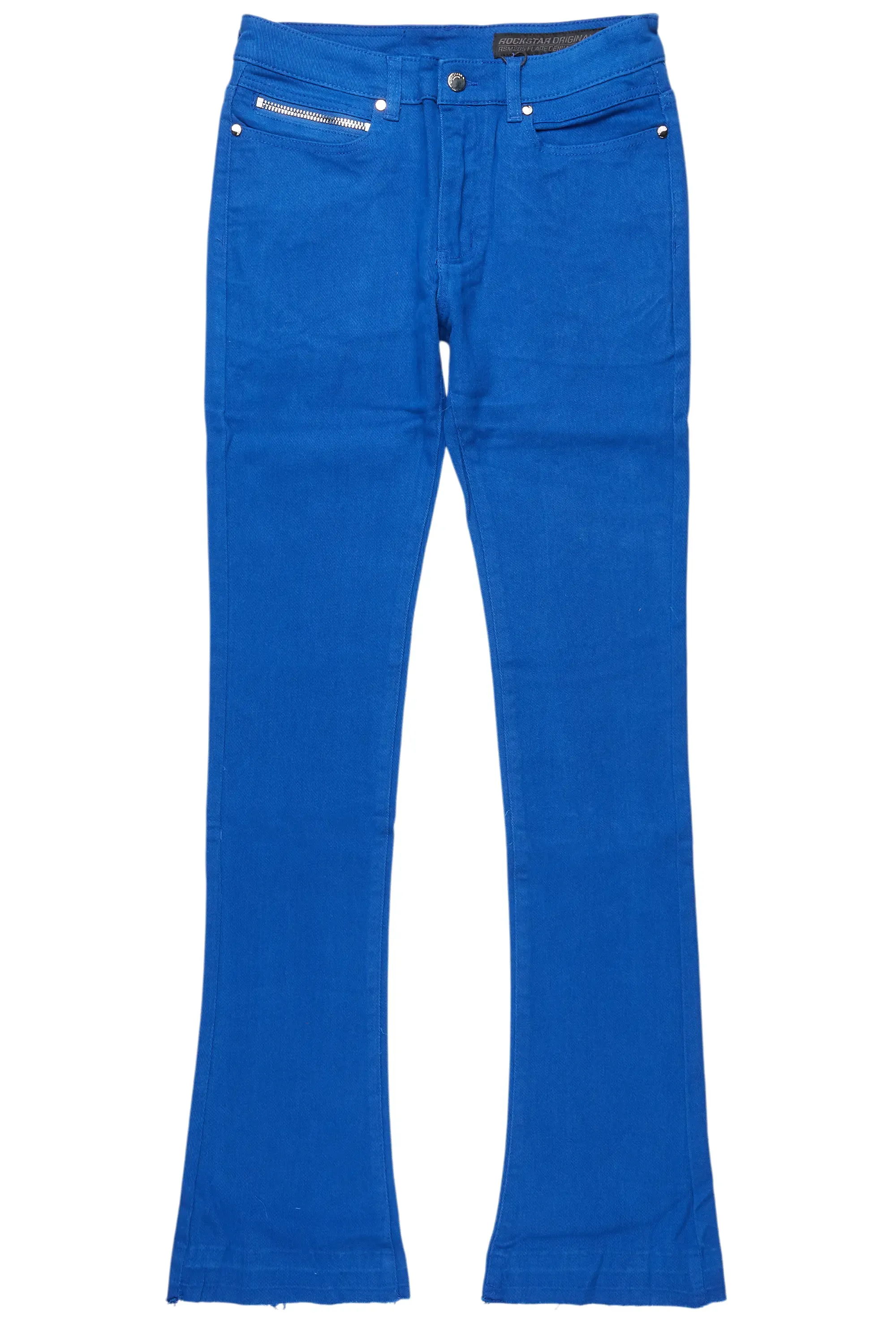 Dag Royal Blue Stacked Flare Jean sold by Rockstar Original