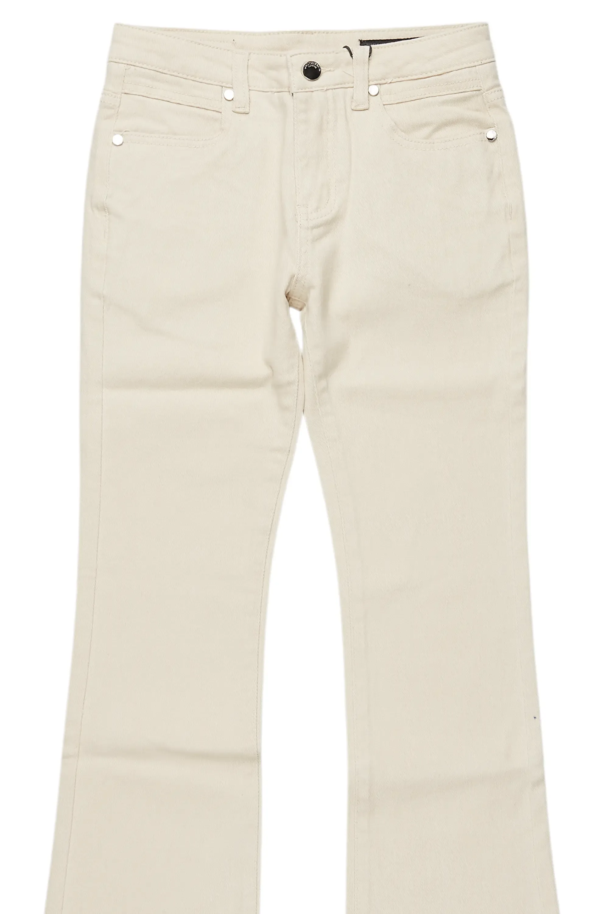 Boys Dag Beige Stacked Flare Jean sold by Rockstar Original product image thumbnail 2
