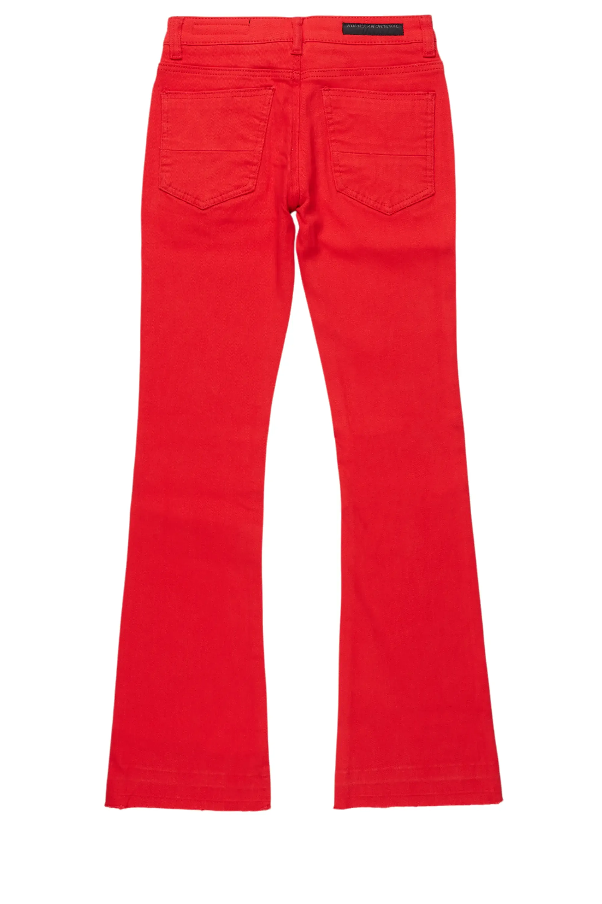Boys Dag Red Stacked Flare Jean sold by Rockstar Original product image thumbnail 3