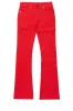 Boys Dag Red Stacked Flare Jean sold by Rockstar Original
