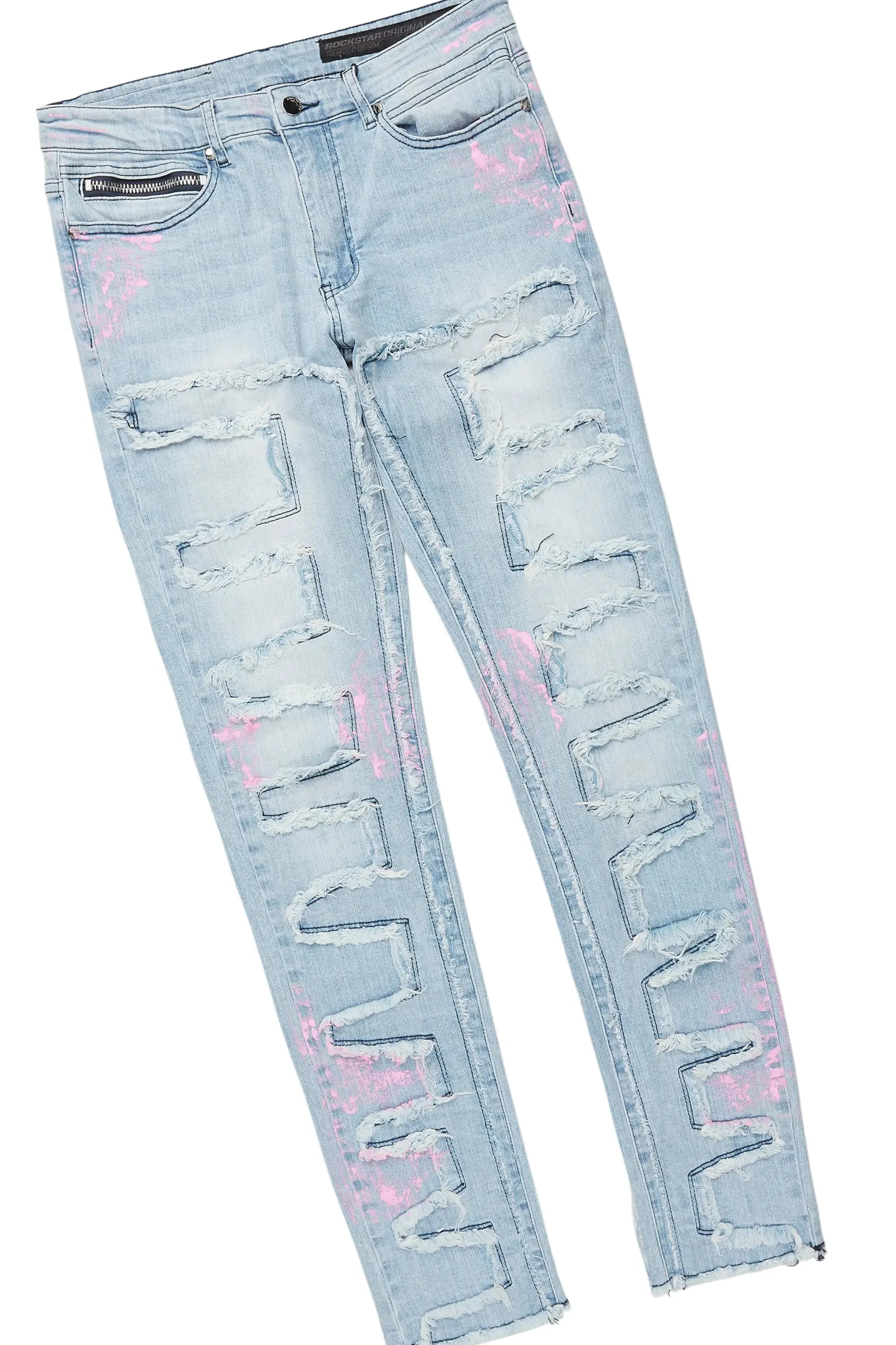 Diamo Black T-Shirt/Slim Fit Jean Set sold by Rockstar Original product image thumbnail 4