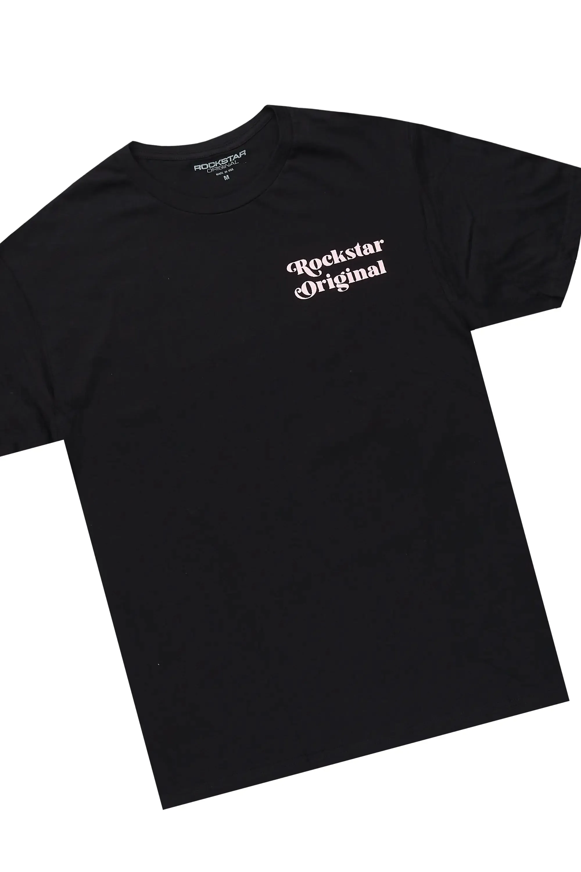 Diamo Black T-Shirt/Slim Fit Jean Set sold by Rockstar Original product image thumbnail 2