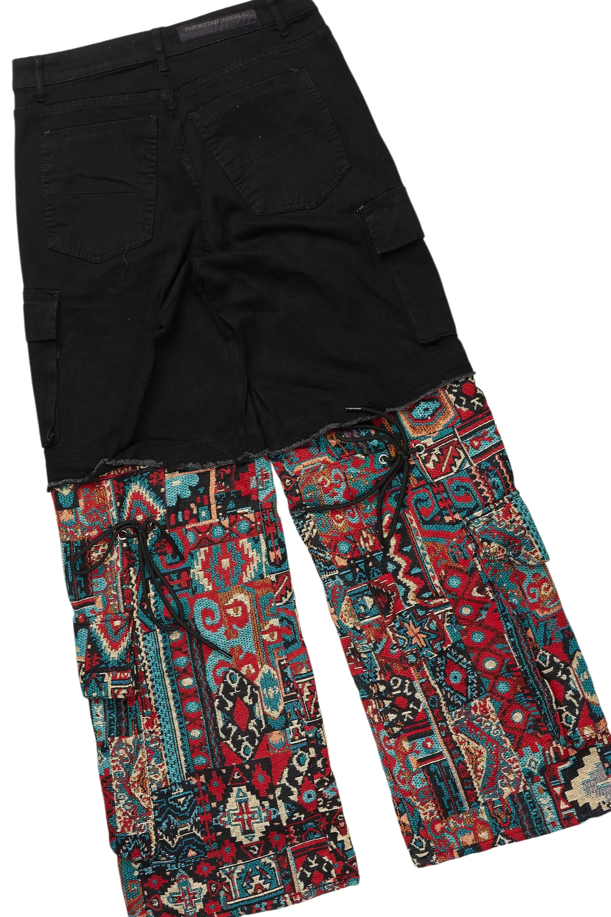 Lake White/Red T-Shirt/Tapestry Baggy Jean Bundle sold by Rockstar Original product image thumbnail 5