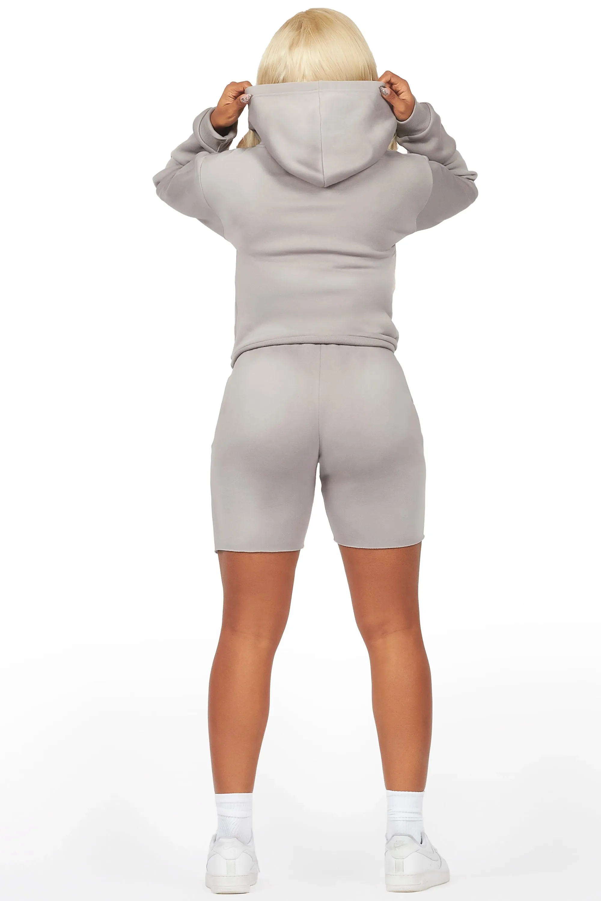 Ivelisse Grey Short Set sold by Rockstar Original product image thumbnail 5