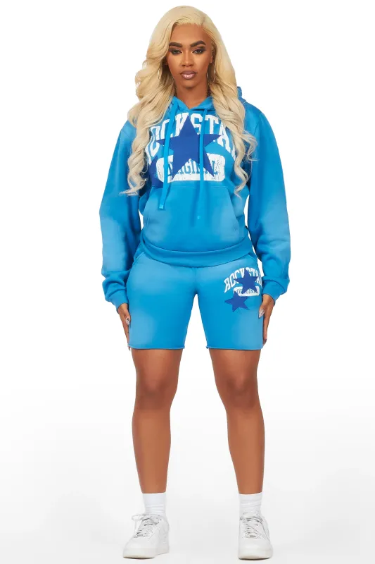 Ivelisse Blue Short Set sold by Rockstar Original