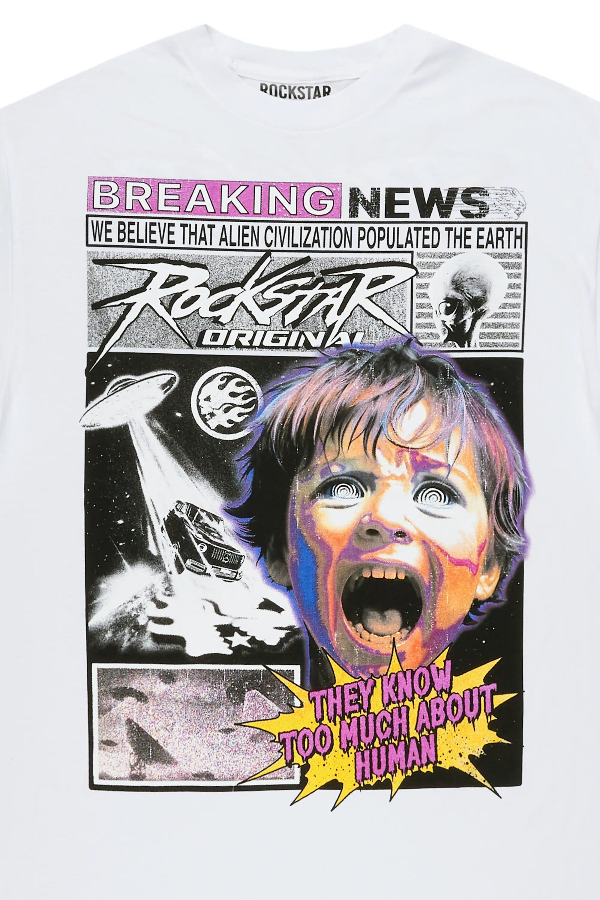 Southeast White Graphic T-Shirt sold by Rockstar Original product image thumbnail 2