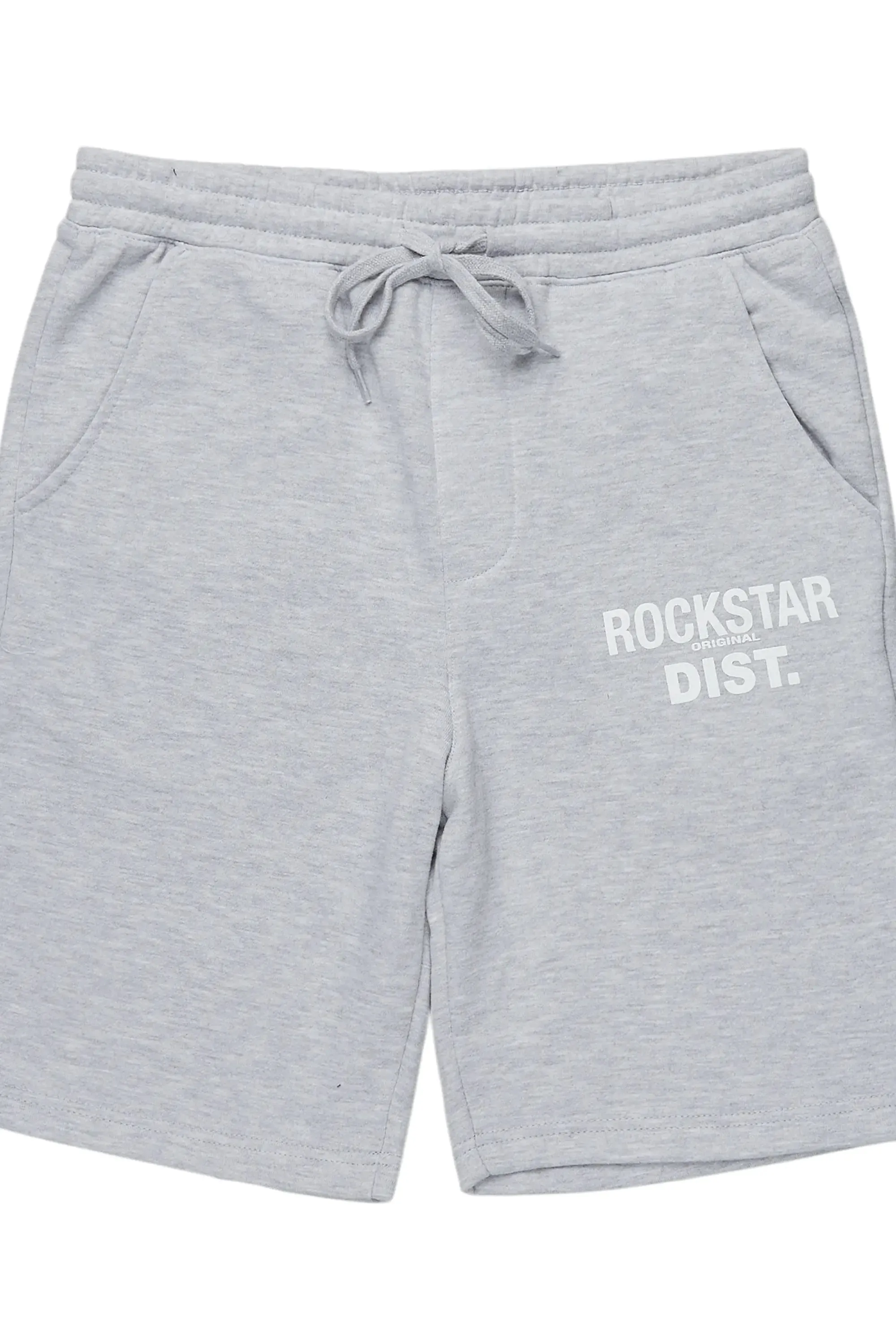 Alpine Heather Grey Fleece Short sold by Rockstar Original product image thumbnail 2