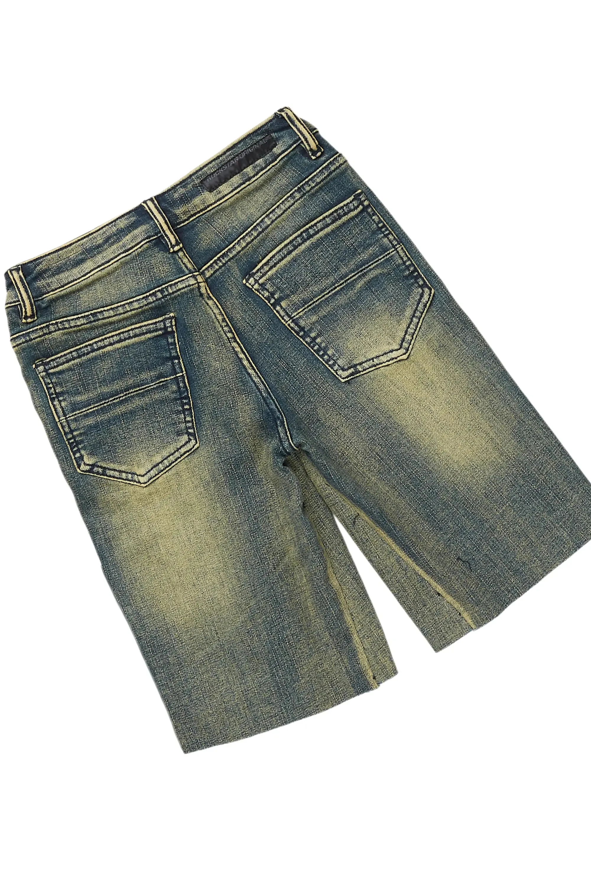 Boys Valo Black/Red T-Shirt/Denim Short Set sold by Rockstar Original product image thumbnail 4