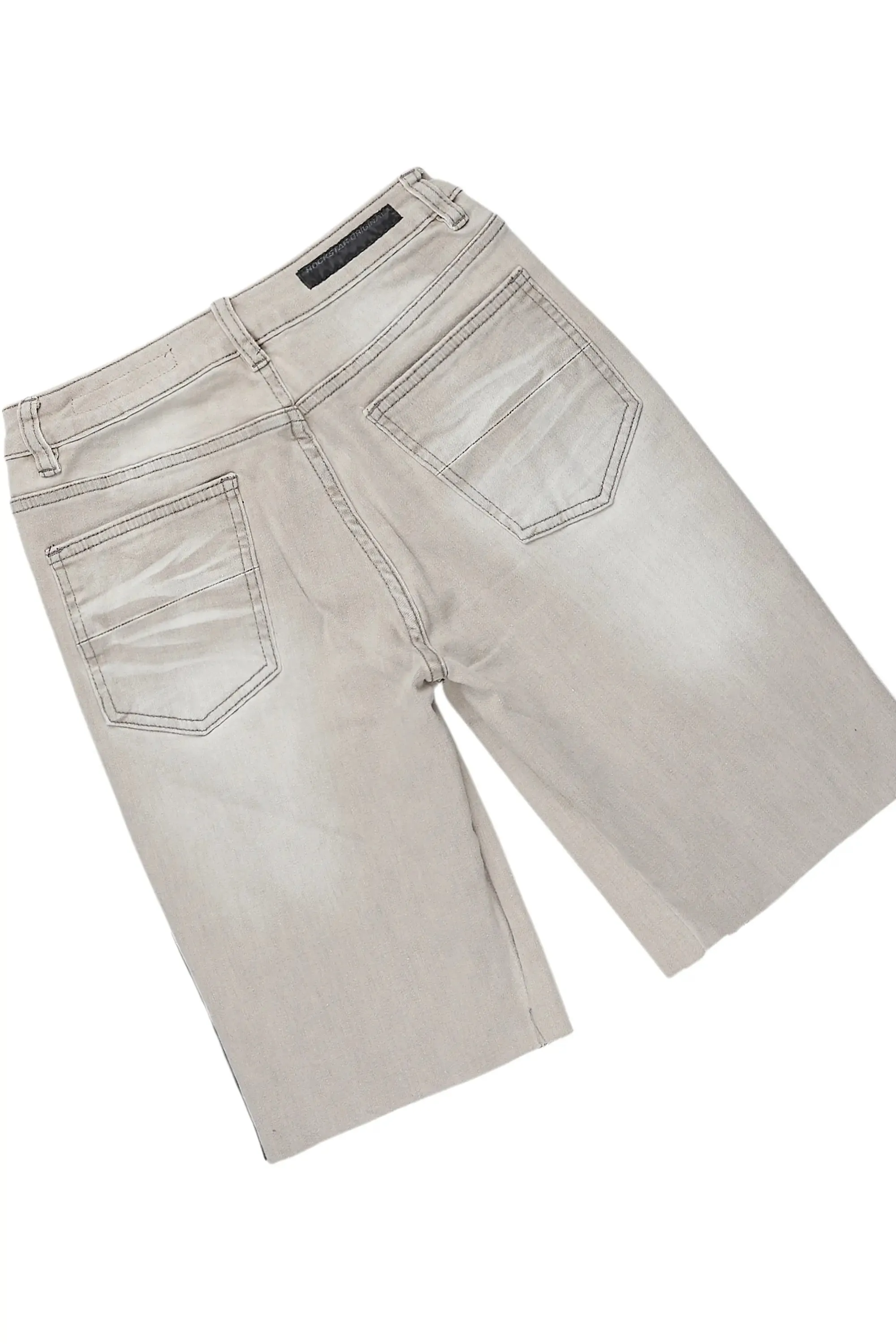 Boys Valo White/Grey T-Shirt/Denim Short Set sold by Rockstar Original product image thumbnail 4