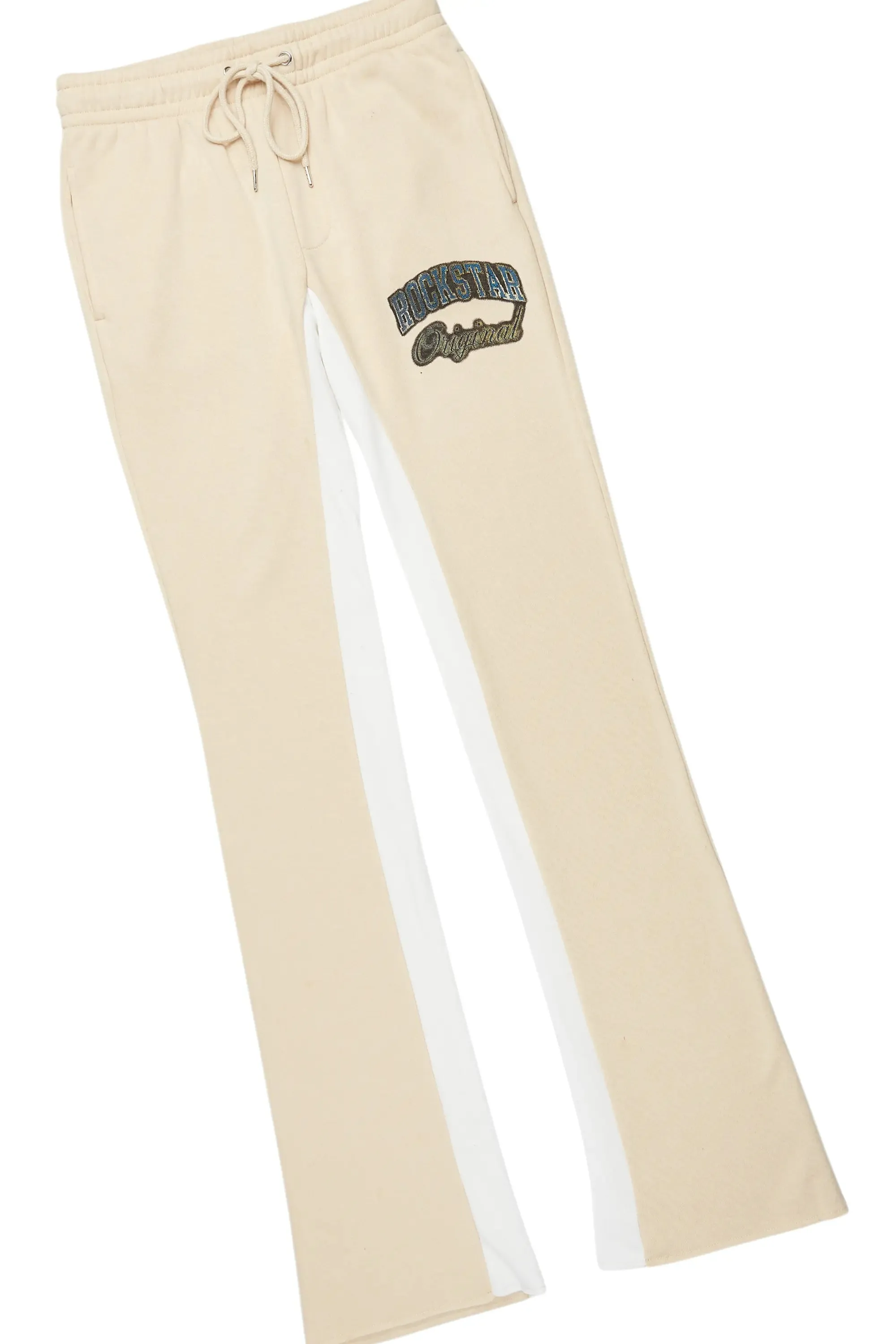 Waller Black/Beige T-Shirt/Baggy Pant Set sold by Rockstar Original product image thumbnail 3